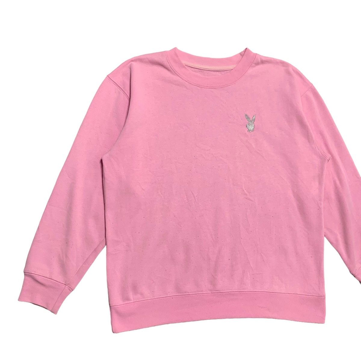 Playboy Vintage Playboy Big Logo Pink Sweatshirt Size US M / EU 48-50 / 2 - 7 Thumbnail
