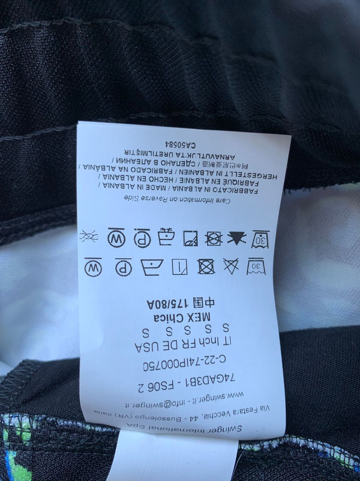 Versace Jeans Couture Jersey Shorts Versace Jeans Two-Tone Stripes Culture L, new Size US 32 / EU 48 - 12 Thumbnail