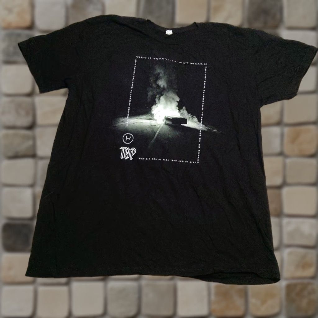 Vintage VINTAGE Pacific T-shirt Unisex 2XL Black Graphic Print Hip Hop 90s Rock Music Tee Shirt Streetwear USA Women Men Mens Womens Boys Girls Size US XXL / EU 58 / 5 - 1 Thumbnail