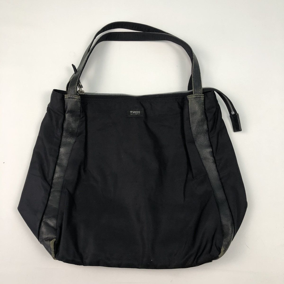 Yohji Yamamoto Y’SACCS ZIPPER VINTAGE TOTE BAG Size ONE SIZE - 1 Thumbnail