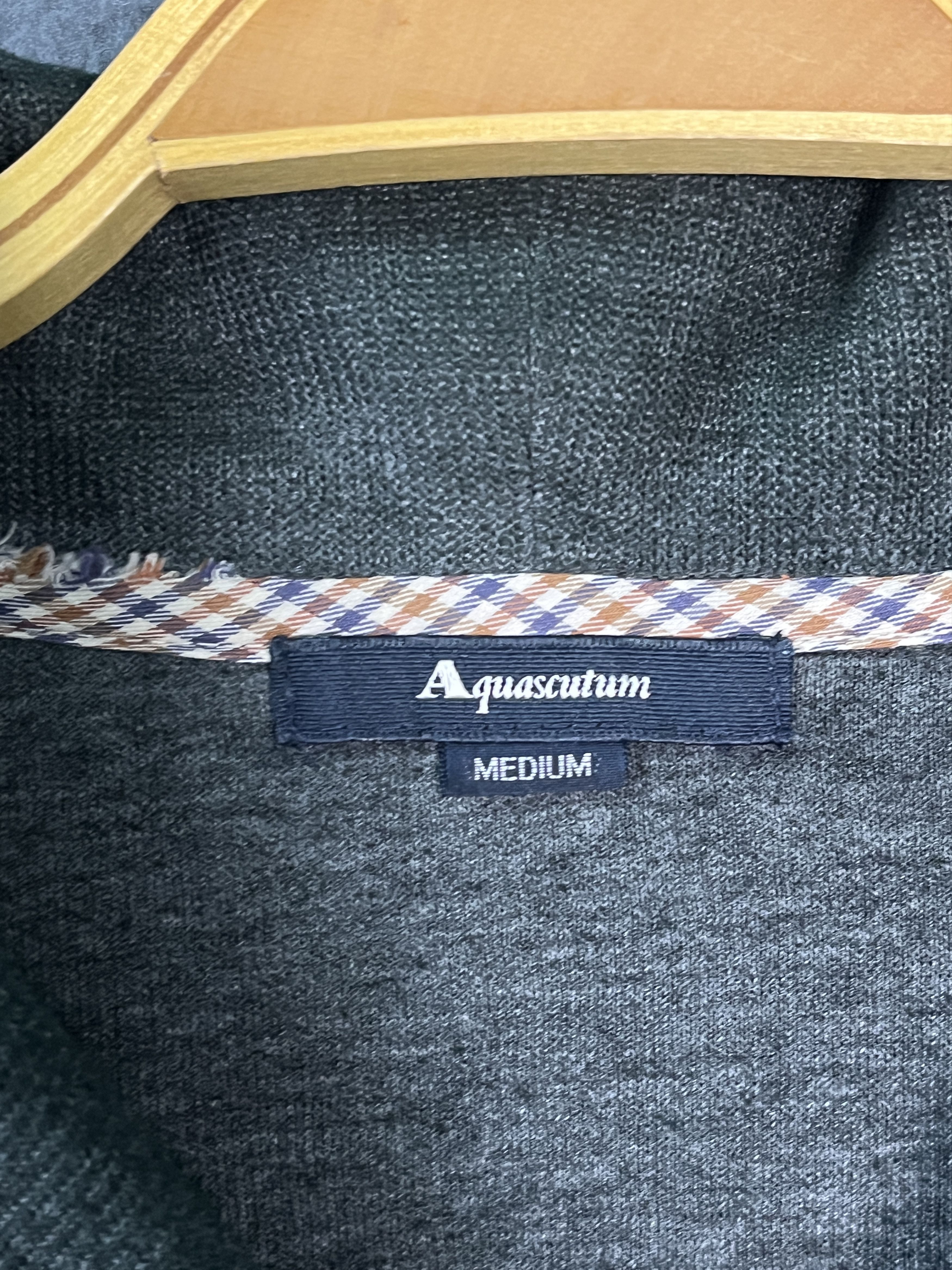 Aquascutum × Vintage Aquascutum Pullover Collared Jumper Size US M / EU 48-50 / 2 - 7 Thumbnail
