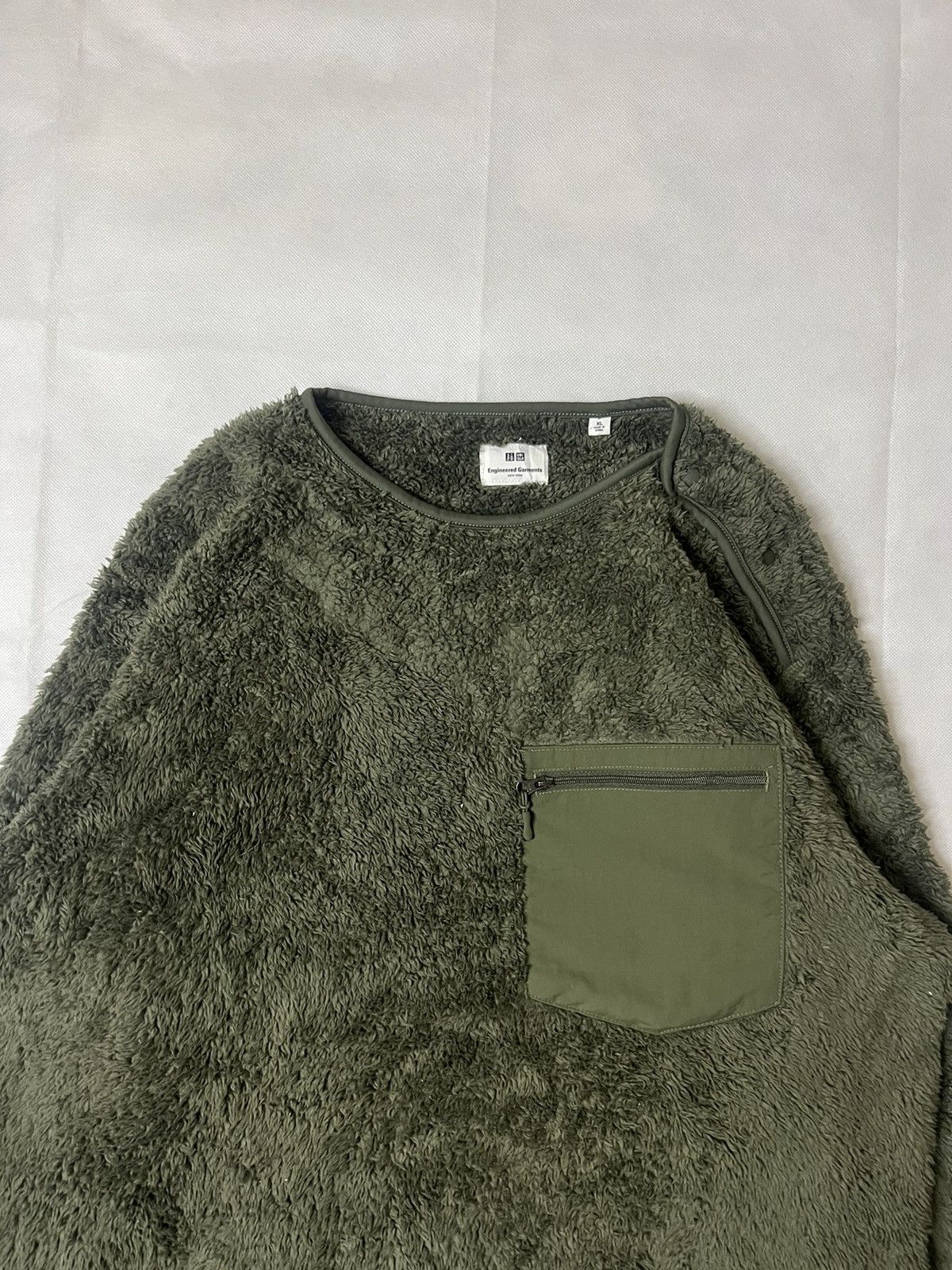 Engineered Garments × Uniqlo Engineered Garment x Uniqlo Sherpa Fleece Pullover Size US XL / EU 56 / 4 - 4 Thumbnail