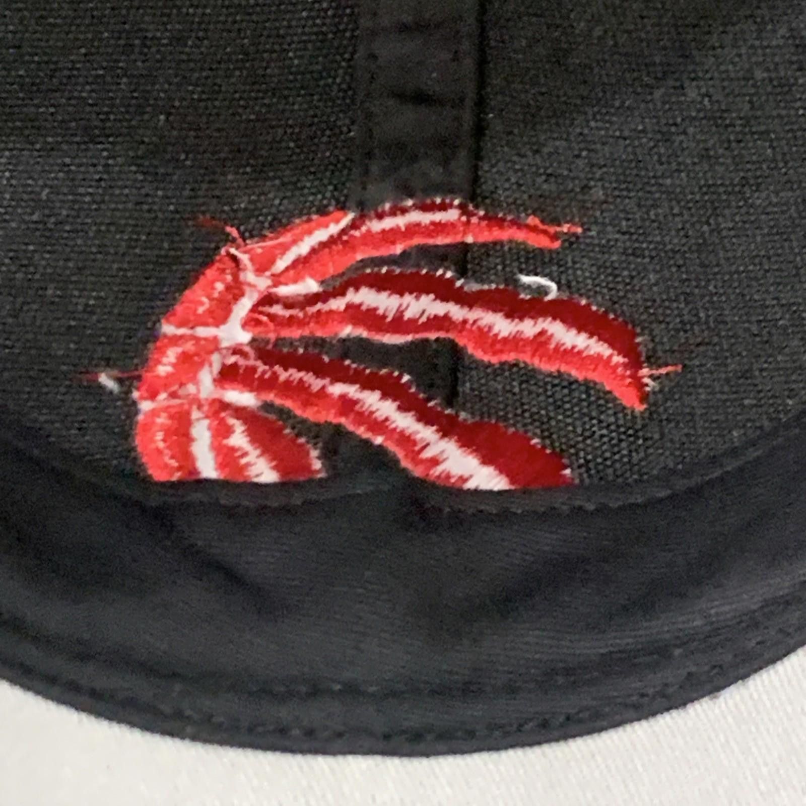 47 Brand New Men's Toronto Raptors MVP Primary Red Logo Black Cap Size ONE SIZE - 9 Thumbnail