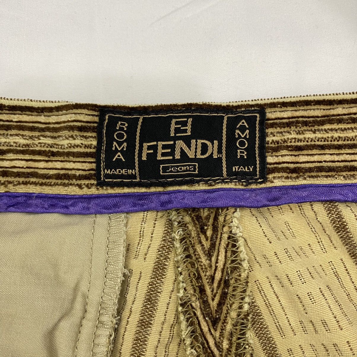 Fendi Fendi Monogram Pants Size 27" / US 4 / IT 40 - 7 Thumbnail