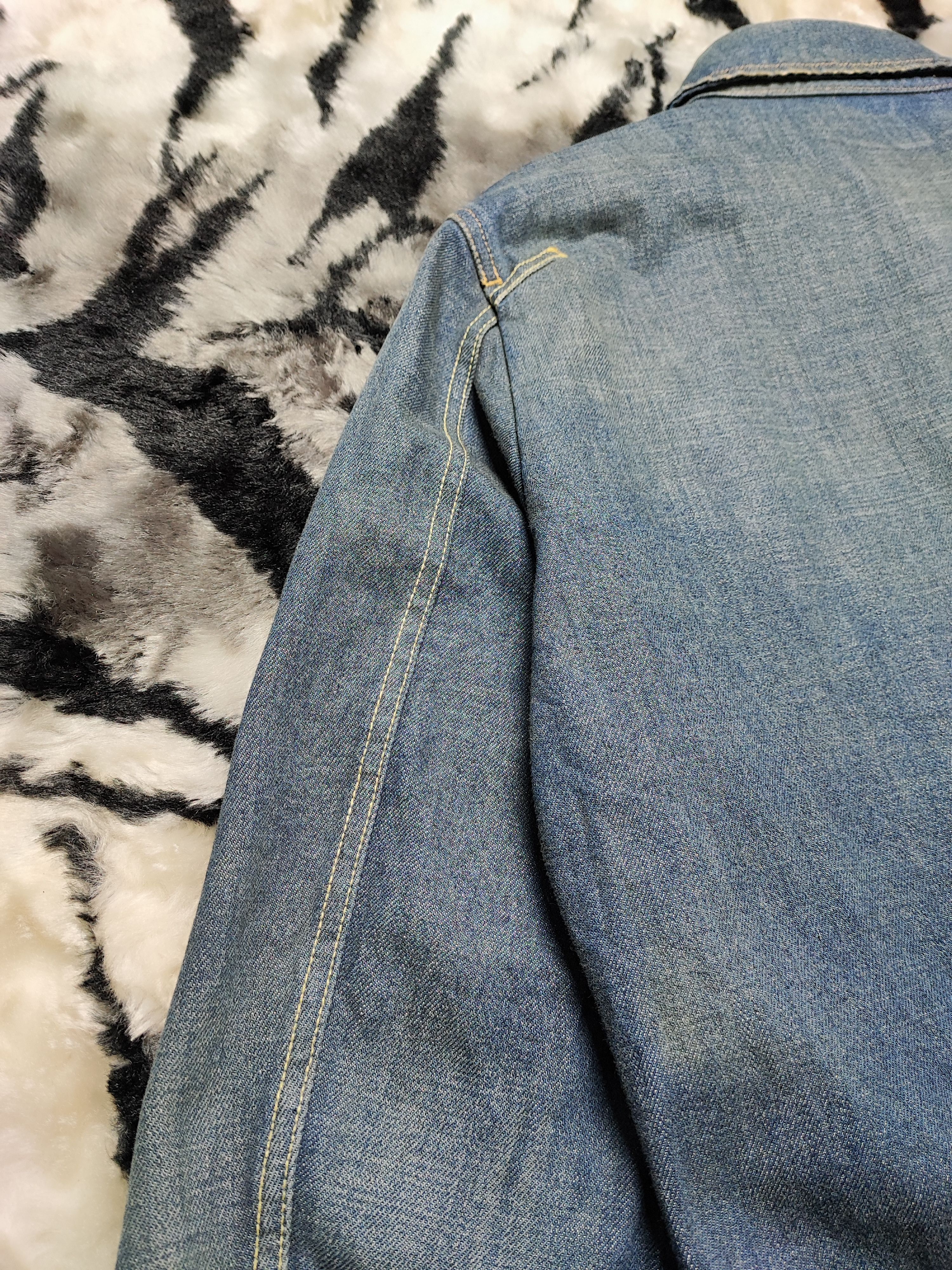 Diesel Vintage 90s Diesel Denim Jacket Button Trucker Jacket Medium Size US M / EU 48-50 / 2 - 23 Thumbnail