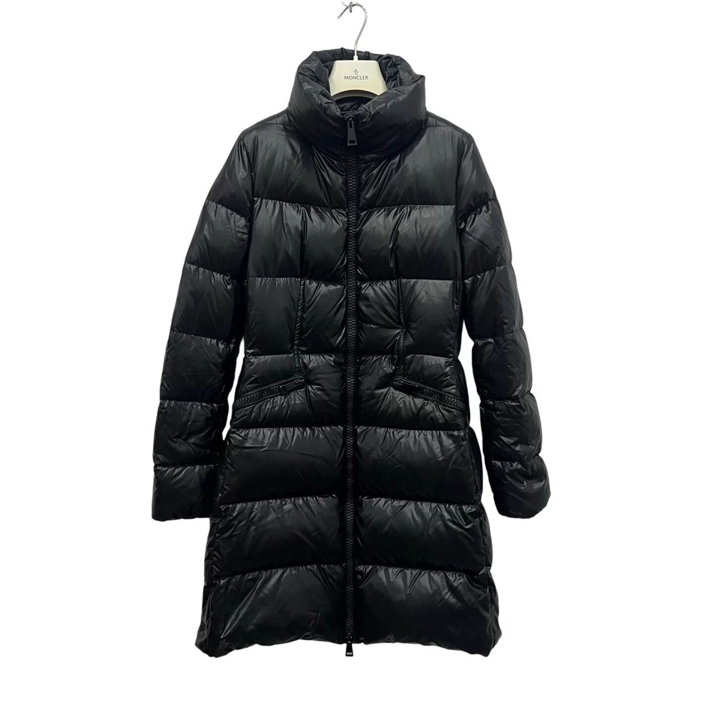 Moncler Moncler Down Cropped Black Down Jacket XS Women Size XS / US 0-2 / IT 36-38 - 1 Thumbnail