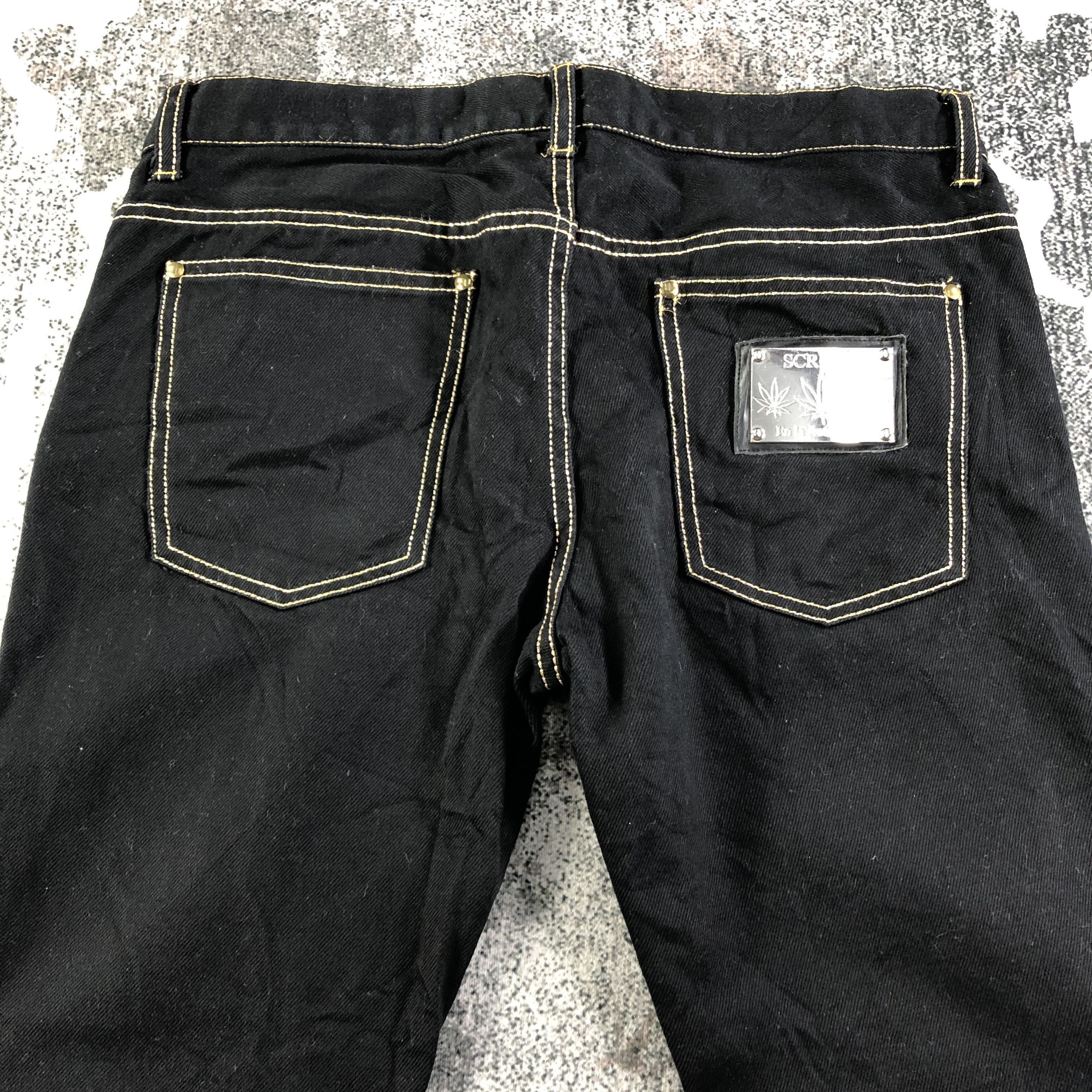 Japanese Brand Japanese Brand Screwz Black Jeans KJ2022 Size US 32 / EU 48 - 4 Thumbnail