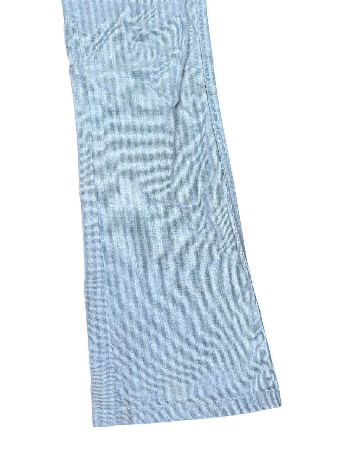 Diesel DIESEL Striped Flare Jeans Y2K Aesthetic W26 Size 26" / US 2 / IT 38 - 3 Thumbnail