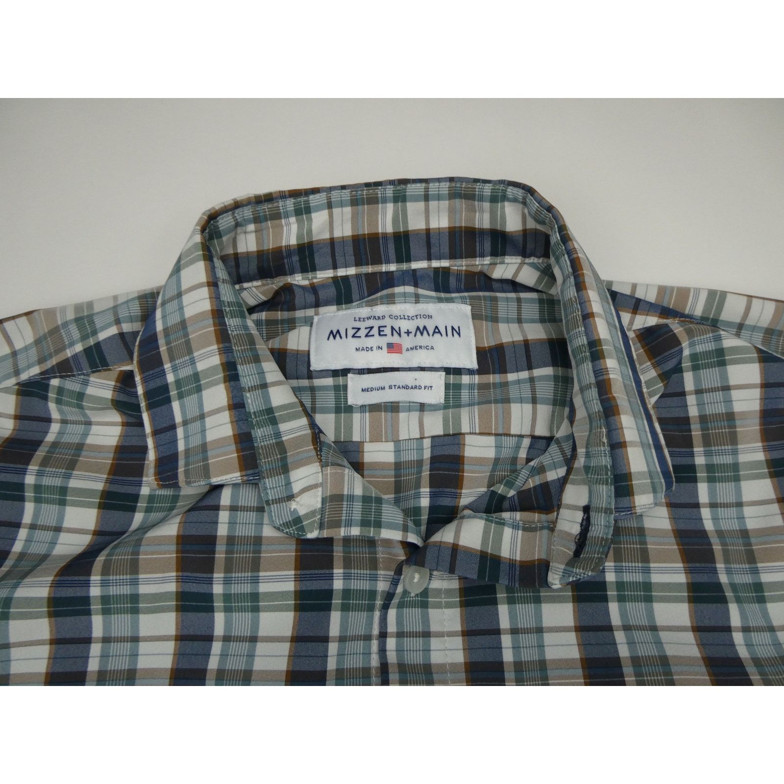 Mizzen+Main NEW men's Mizzen + Main Leeward button-down shirt, Medium Size US M / EU 48-50 / 2 - 2 Thumbnail