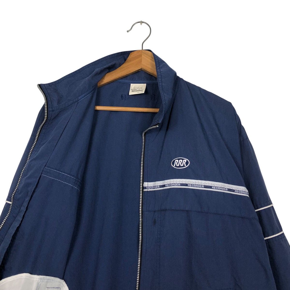 Vintage 📌Vintage Sportswear Bomber Jacket RRR Recorder by Asics Size US M / EU 48-50 / 2 - 13 Thumbnail