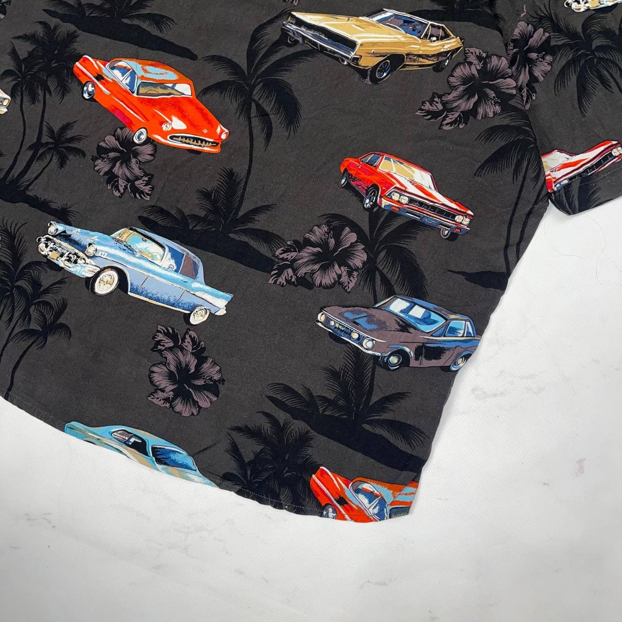 Vintage Shirt Hawai Shirt Print Cars Short sleeve Size XXL Baggy Size US XXL / EU 58 / 5 - 12 Thumbnail