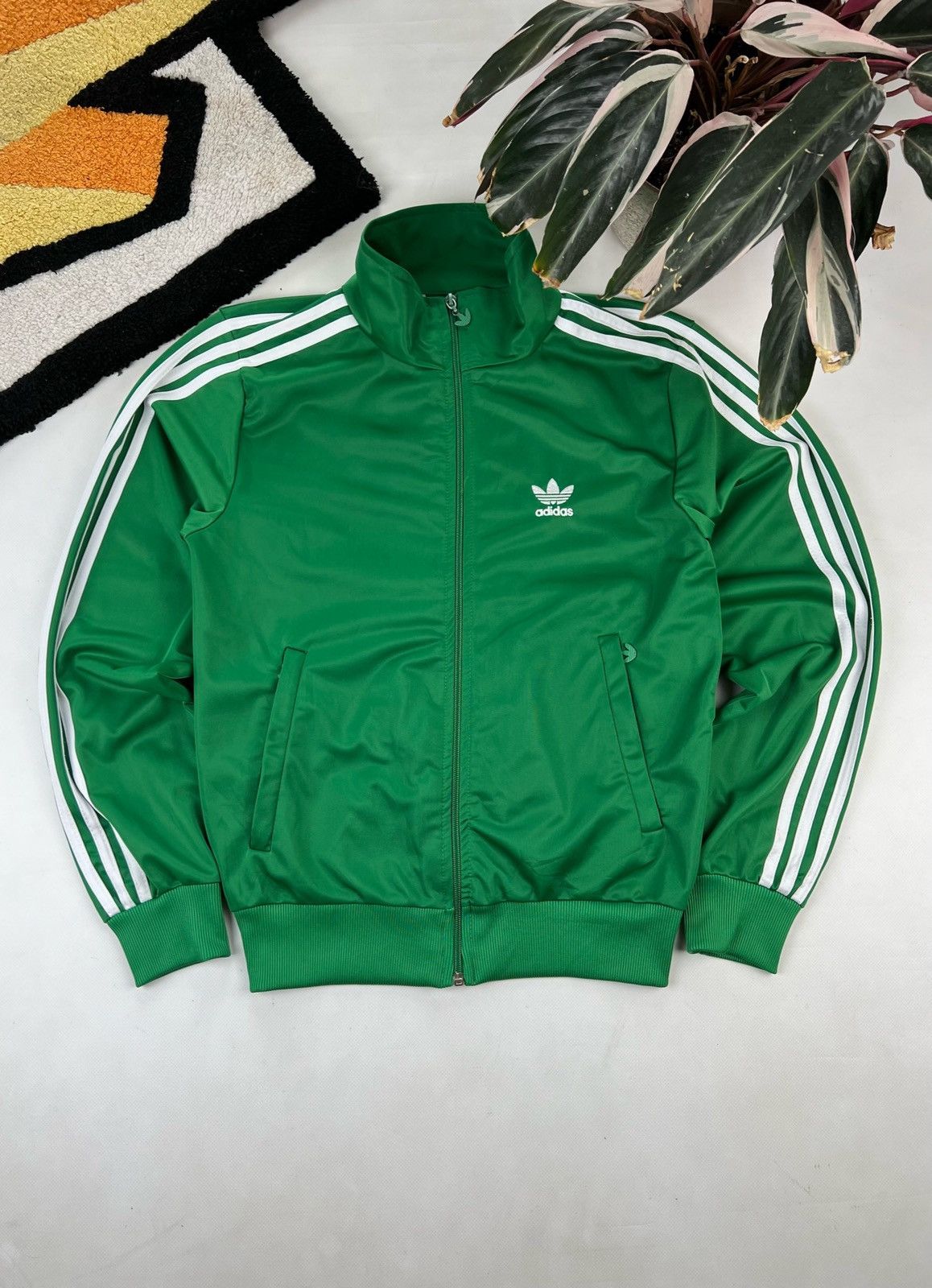 Adidas Streetwear Vintage Vintage Adidas Firebird Track Retro Jacket 90s Light Green Grailed