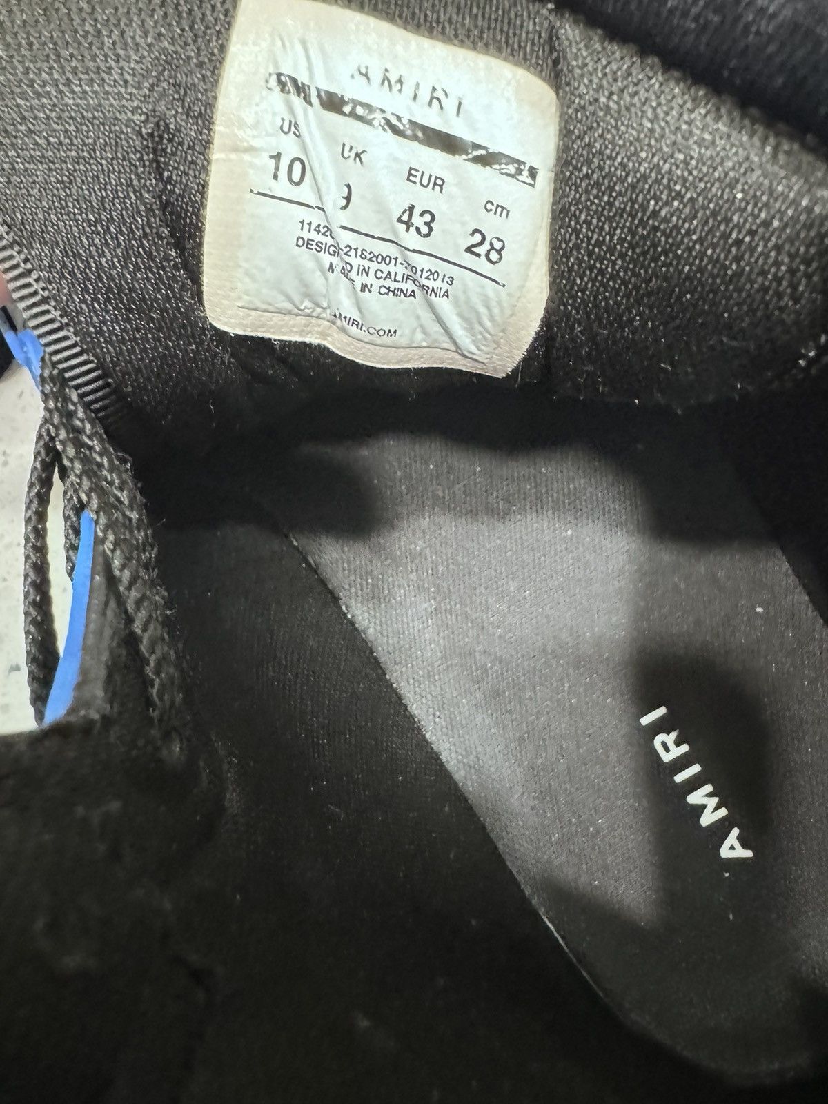 Amiri AMIRI Skel Panelled High Top Size US 10 / EU 43 - 7 Thumbnail