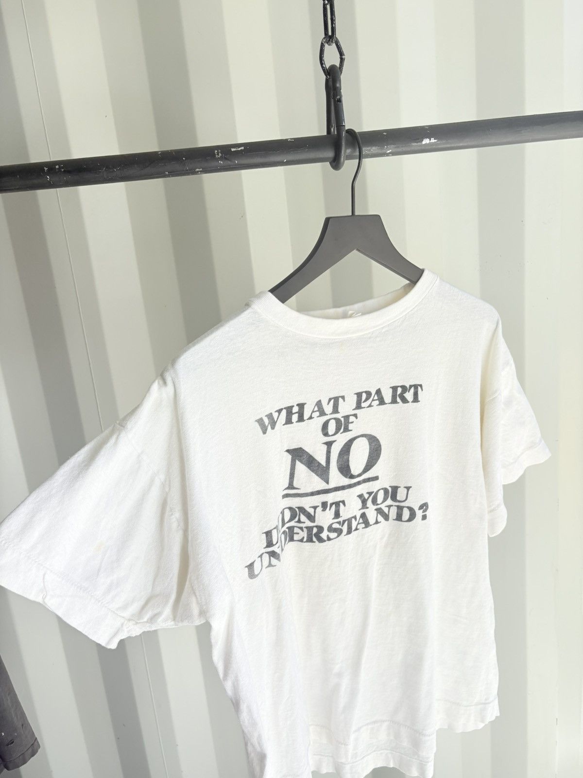 Vintage Thrashed Don’t Understand Faded Distressed Shirt GRUNGE Size US XL / EU 56 / 4 - 2 Thumbnail