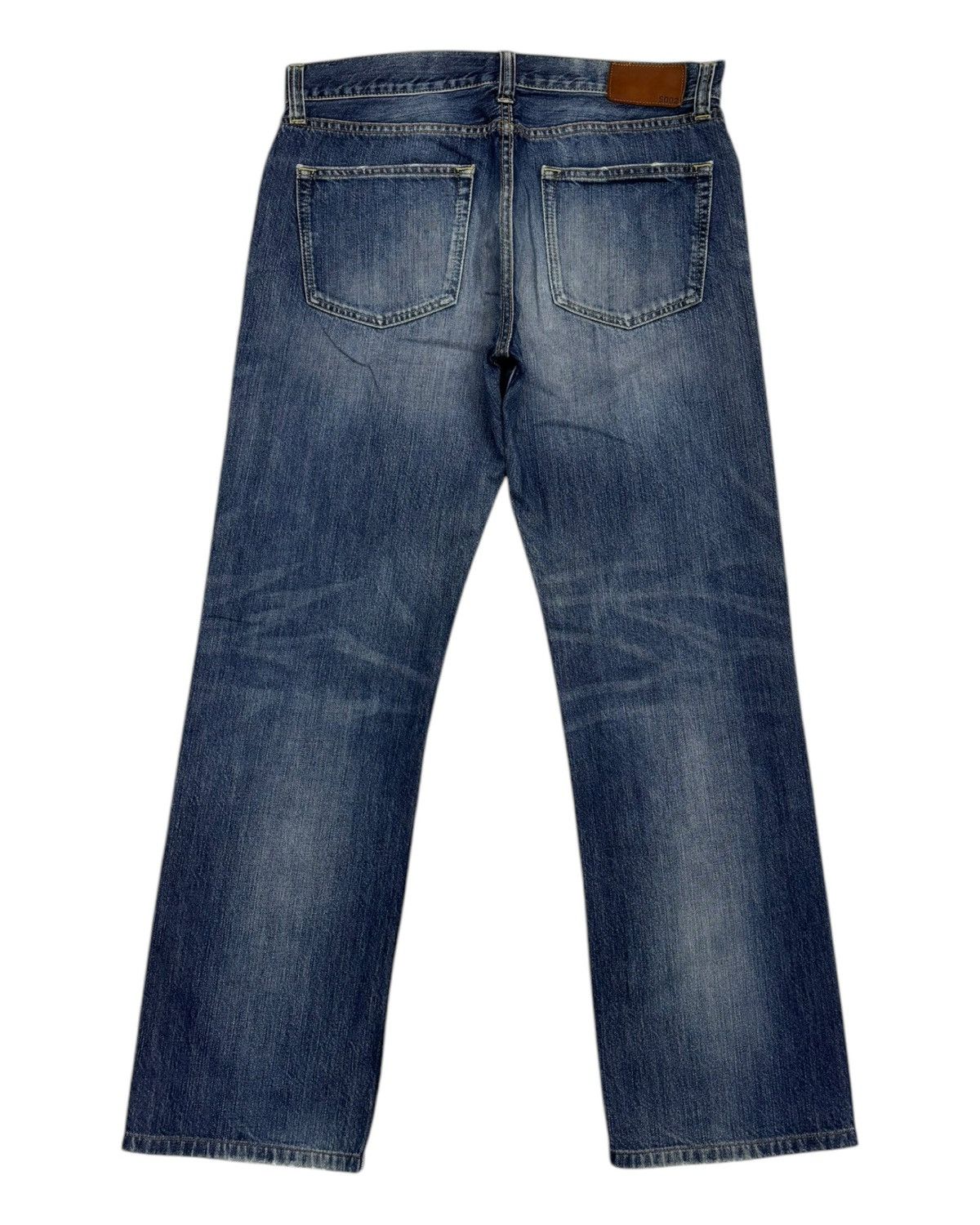 Undercover × Uniqlo 🔥VINTAGE UNIQLO S002 REGULAR DISTRESSED JEAN Size US 34 / EU 50 - 8 Thumbnail