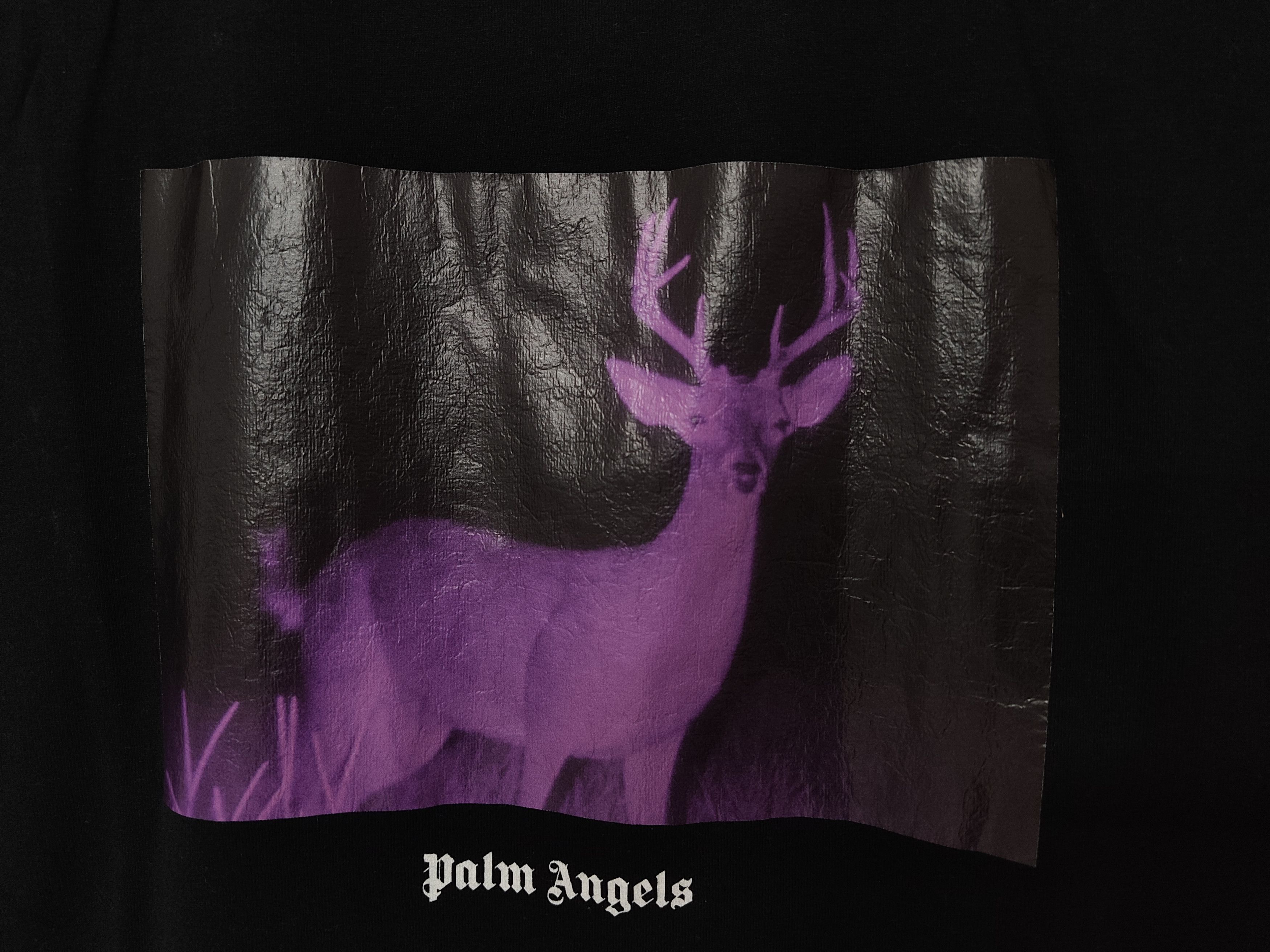 Palm Angels Palm Angels "Night Vision Deer" Size L / US 10 / IT 46 - 2 Thumbnail