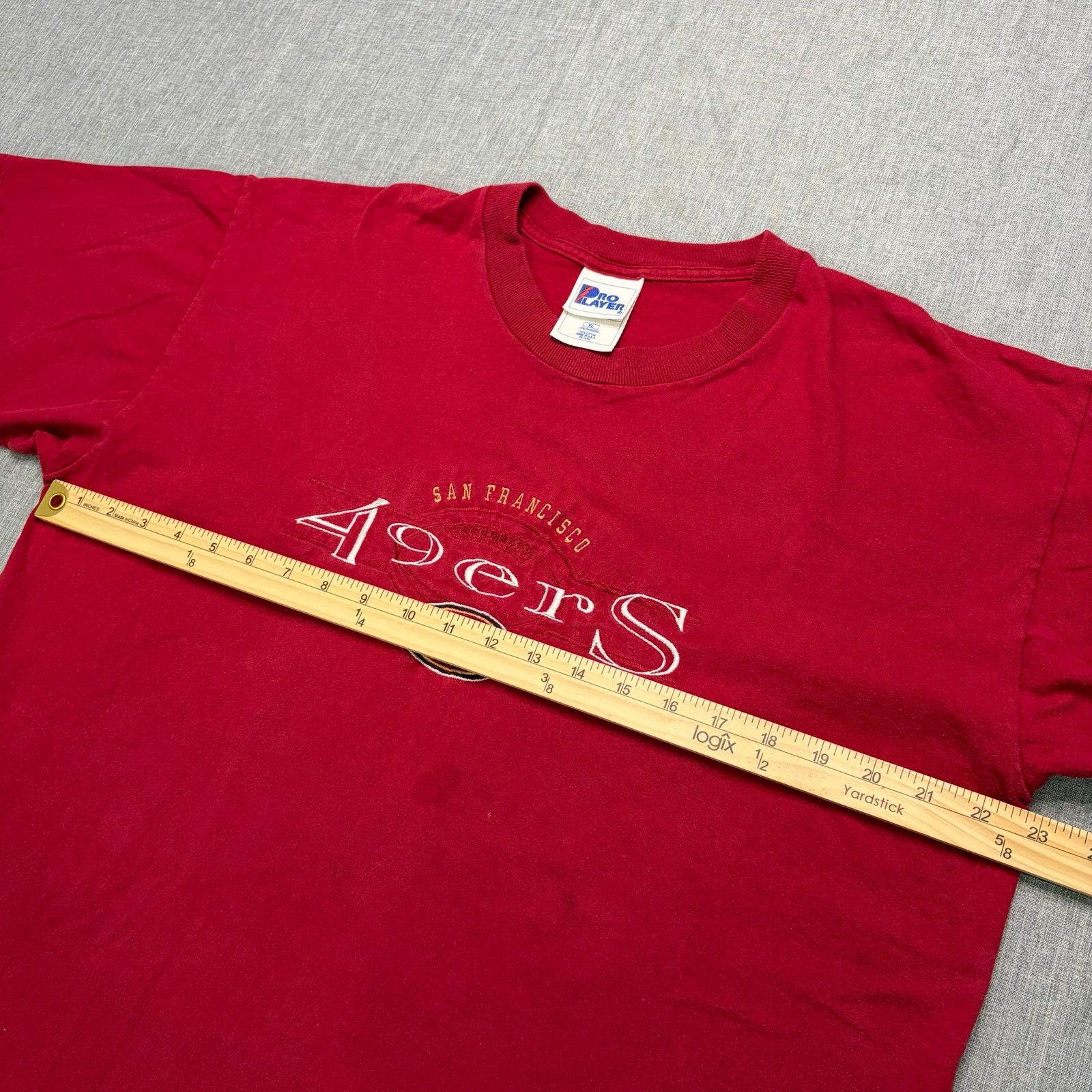 Pro Player Vintage San Francisco 49ers T-Shirt Pro Player Made USA Y2K Size US XL / EU 56 / 4 - 6 Thumbnail
