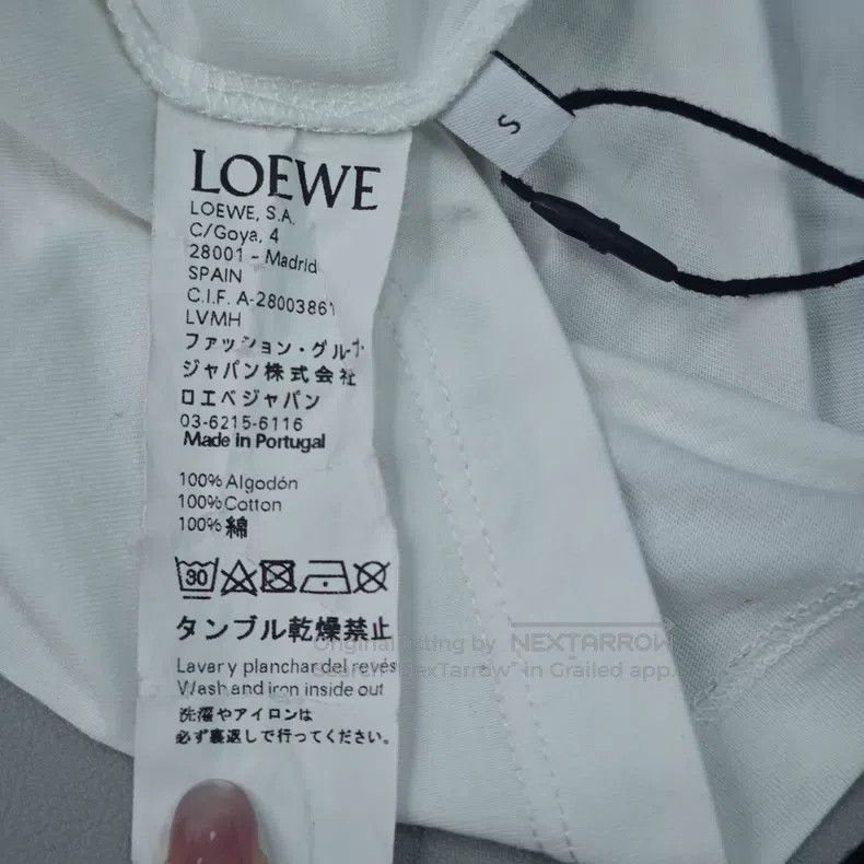 Loewe Loewe White Floral Pattern Short Sleeve Size S / US 4 / IT 40 - 6 Thumbnail