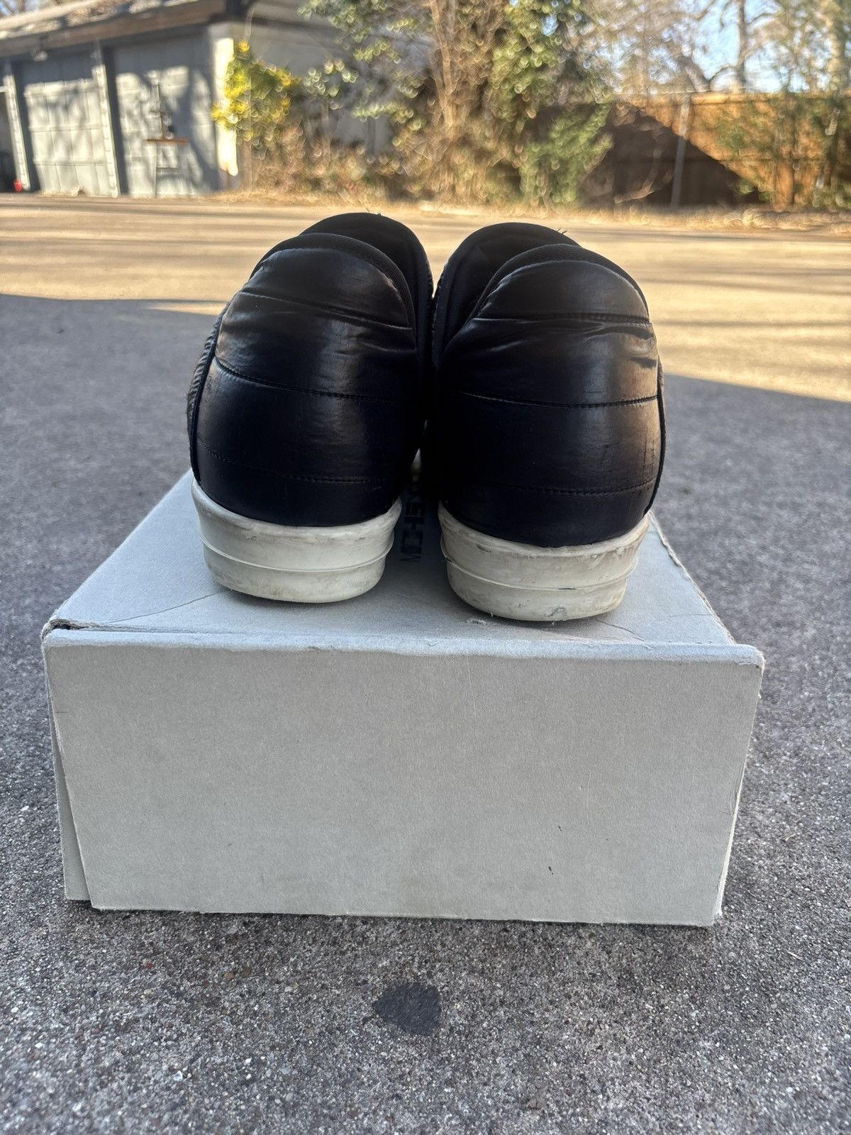 Rick Owens Drkshdw Rick Owens DRKSHDW puffer slip-on Size US 12 / EU 45 - 7 Thumbnail