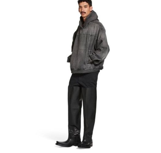 Balenciaga o1mt1gz0924 Pull-Over Jacket in Grey Size US L / EU 52-54 / 3 - 6 Thumbnail