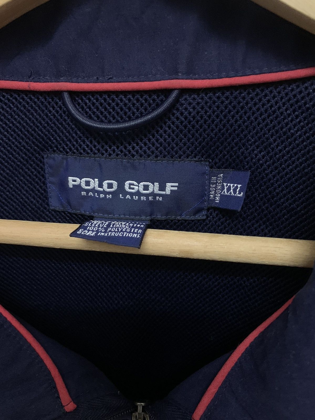 Polo Ralph Lauren Vintage Polo Golf Ralph Lauren Halfzipper Jacket Size US XXL / EU 58 / 5 - 6 Thumbnail