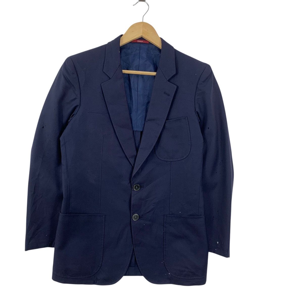 Yohji Yamamoto Vintage YOHJI YAMAMOTO DURBAN x PIATTELLI Wool Blazer Coat Size 42R - 5 Thumbnail