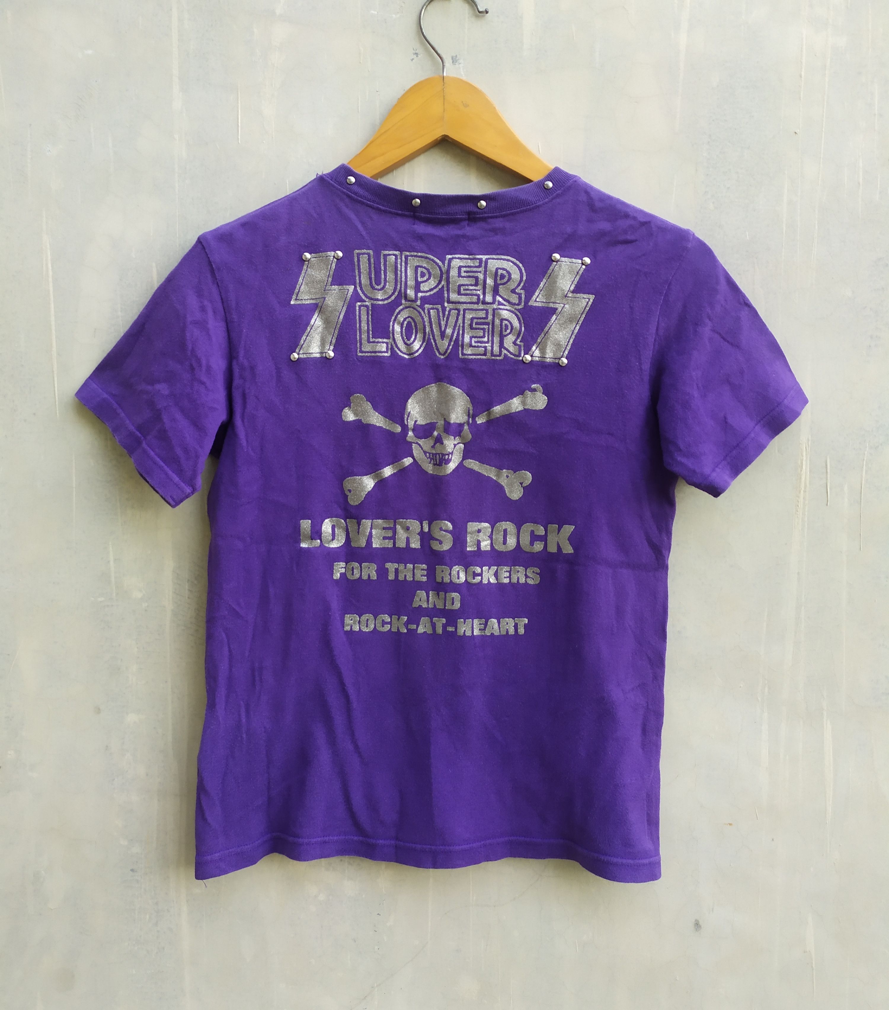 Other Lovers Rock Skull Studded T-shirt Size S / US 4 / IT 40 - 1 Thumbnail