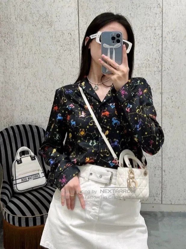 Dior dior zodiac patterned shirt size 34. Size US S / EU 44-46 / 1 - 8 Thumbnail