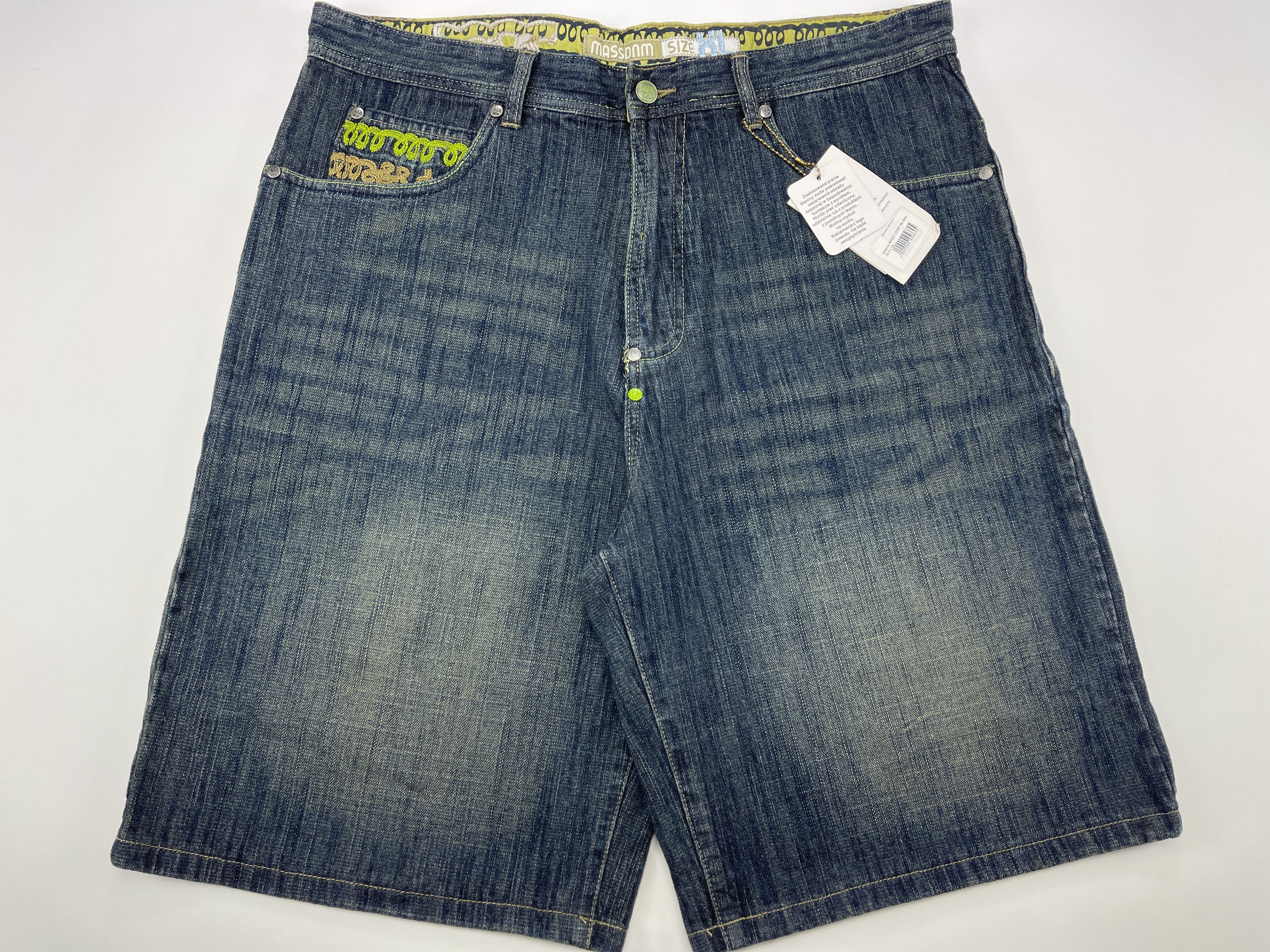 Vintage Mass DNM jeans shorts, vintage hip hop, 90s, skater, size 36 Size US 36 / EU 52 - 3 Thumbnail