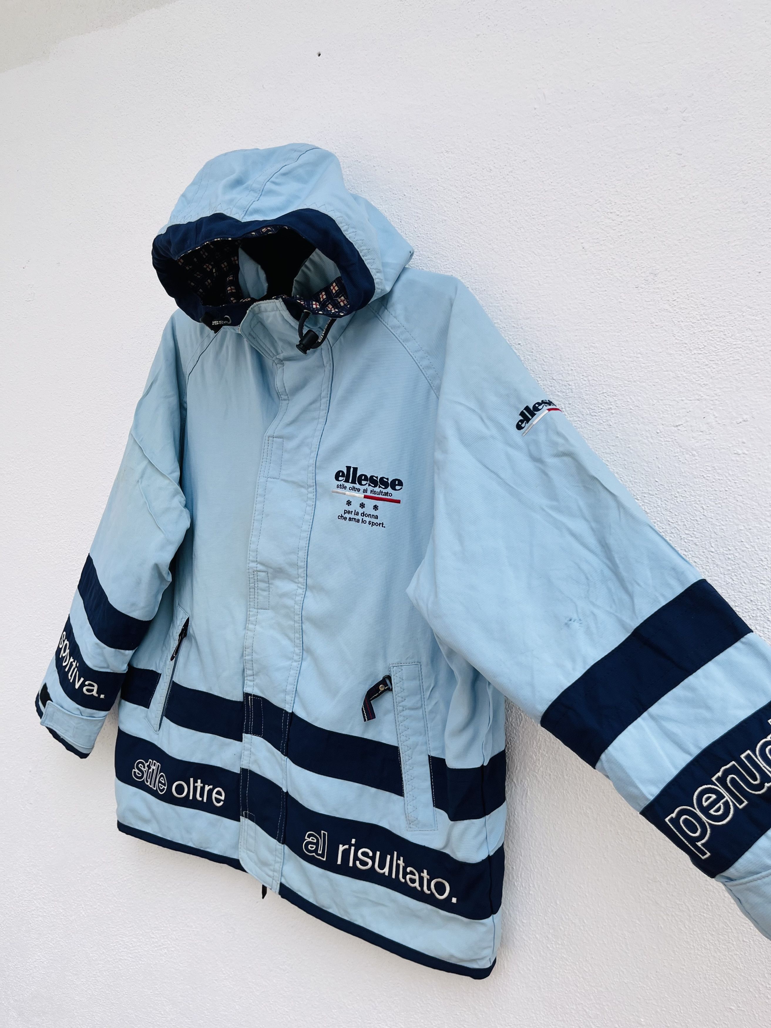 Ellesse × Vintage Vintage Ellesse Perugia Sportiva Designed Fashion Style Size US L / EU 52-54 / 3 - 4 Thumbnail