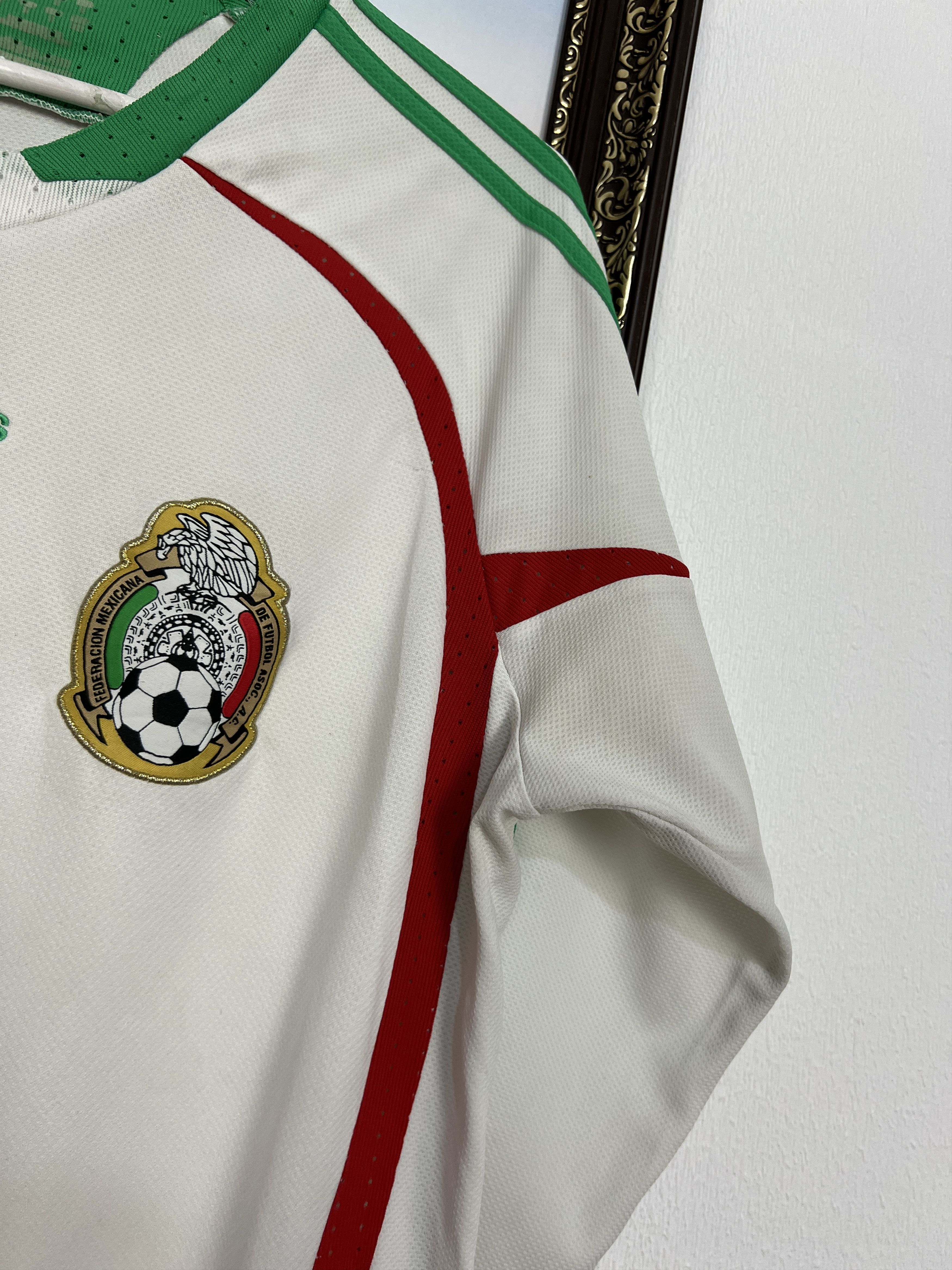 Adidas Mexico Away football shirt Soccer Jersey National Trikot Size US M / EU 48-50 / 2 - 7 Thumbnail