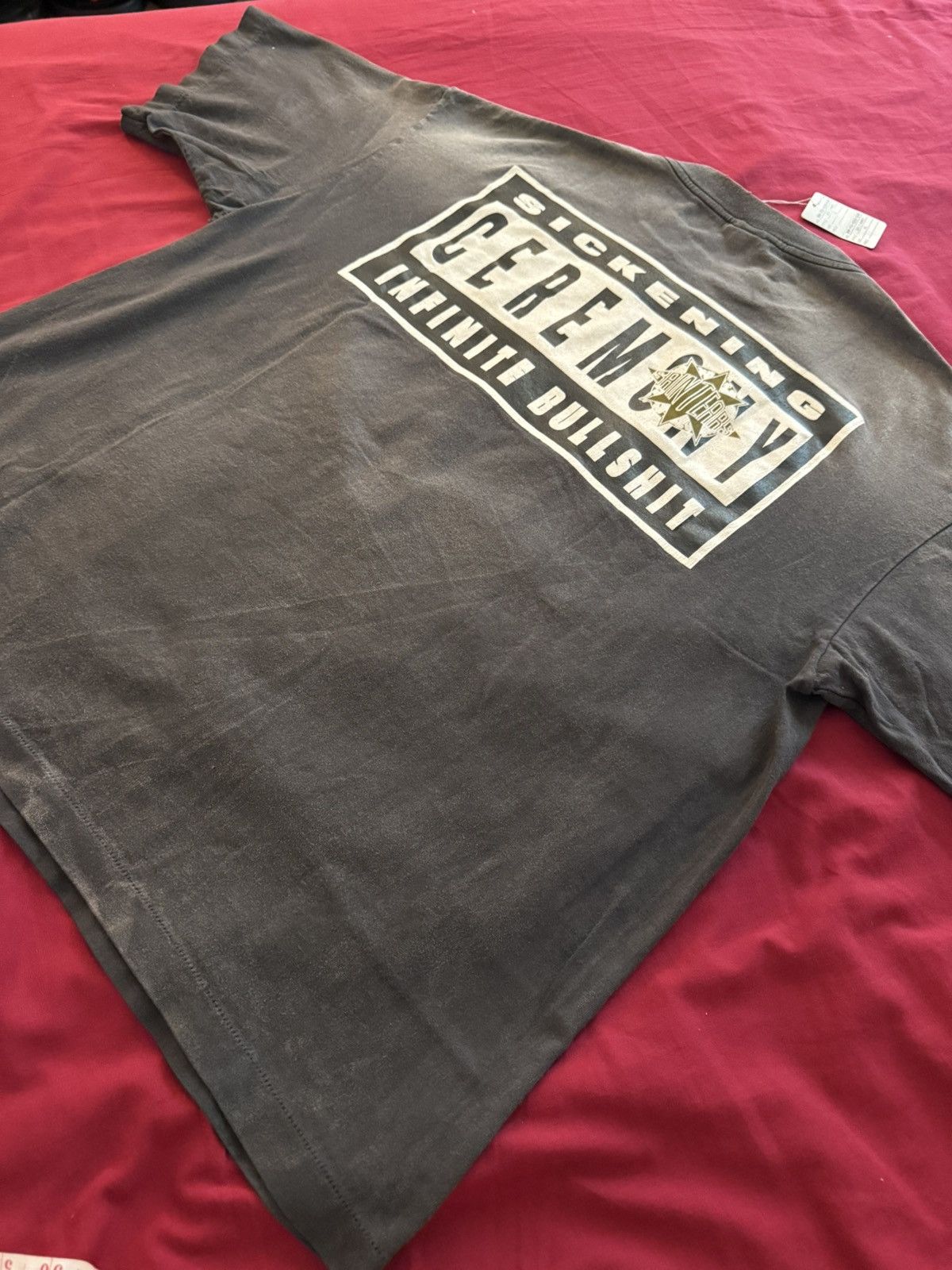 Saint Michael Saint Mxxxxxx x Denim Tears Saint Tears Tee XL Size US XL / EU 56 / 4 - 15 Thumbnail