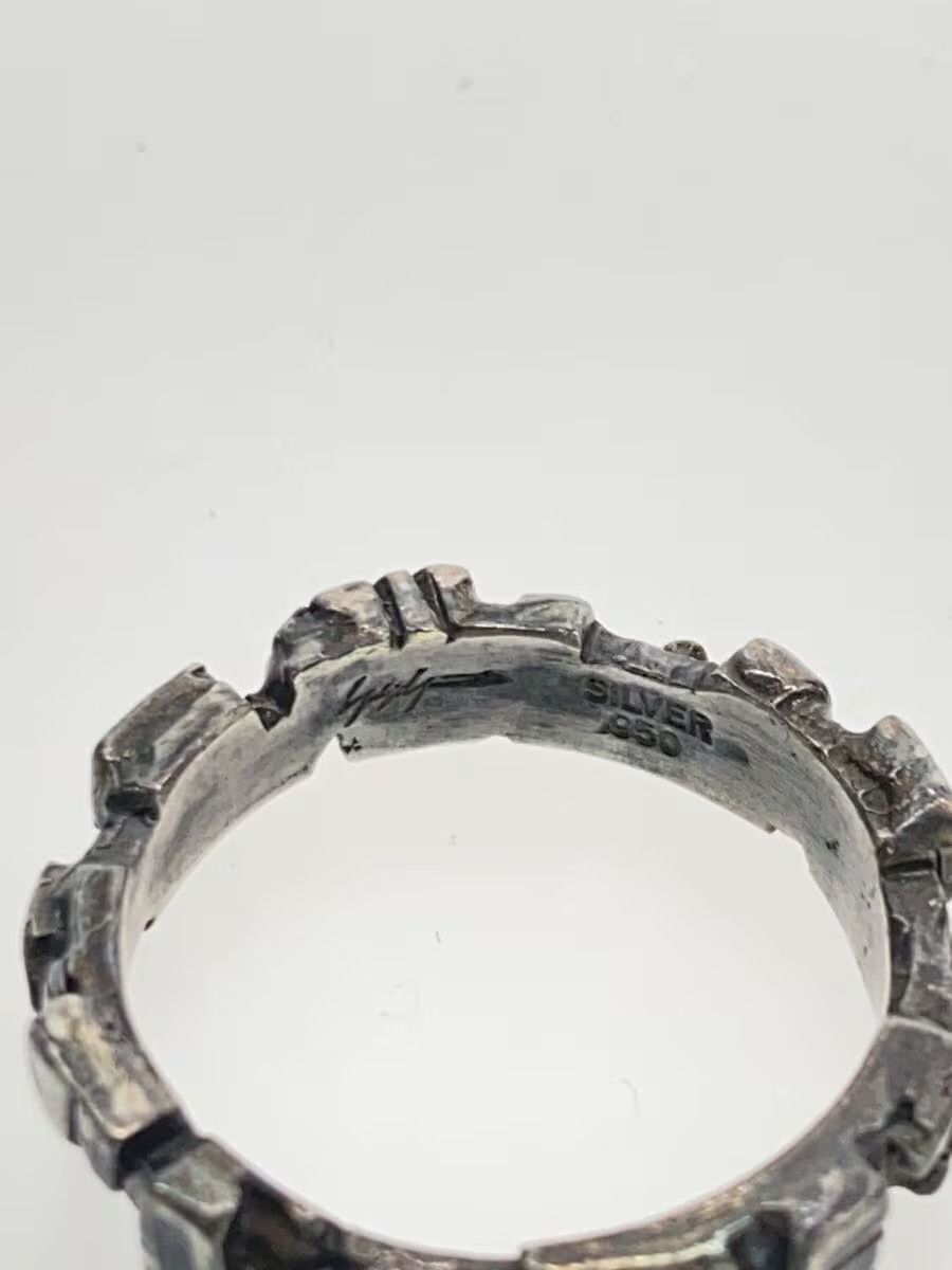 Yohji Yamamoto .950 Stone Motif Ring Size ONE SIZE - 3 Thumbnail