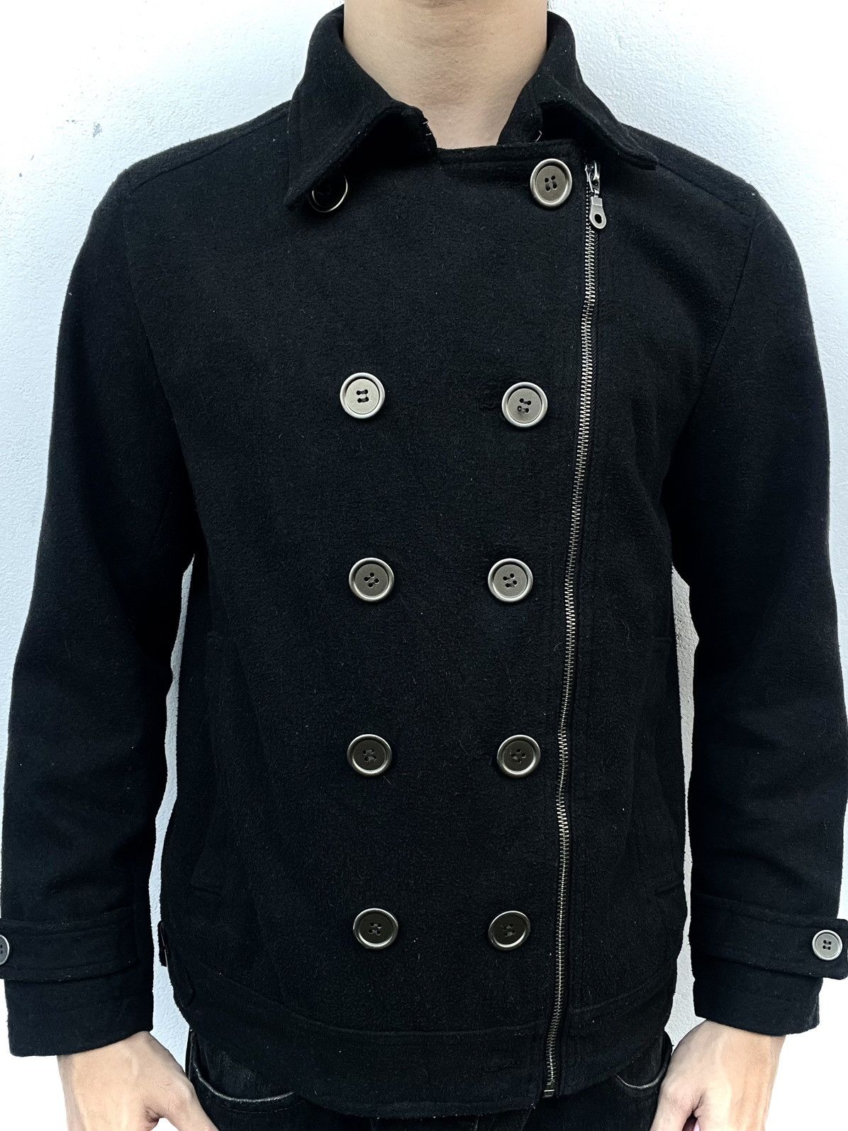 Spinash 2000s Spinash Avant-Garde Double Breasted Jacket Size US M / EU 48-50 / 2 - 2 Thumbnail