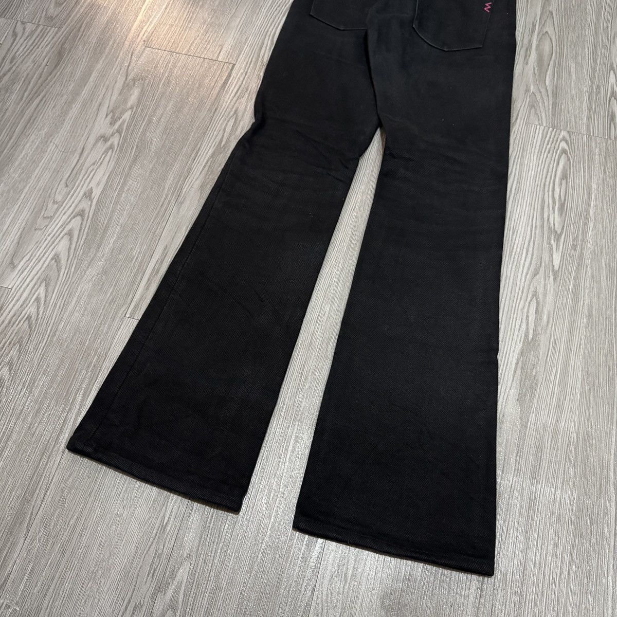 Other Iron Hearts 21oz Extra Heavy Black Denim Size 25" / US 0 / IT 36 - 2 Thumbnail