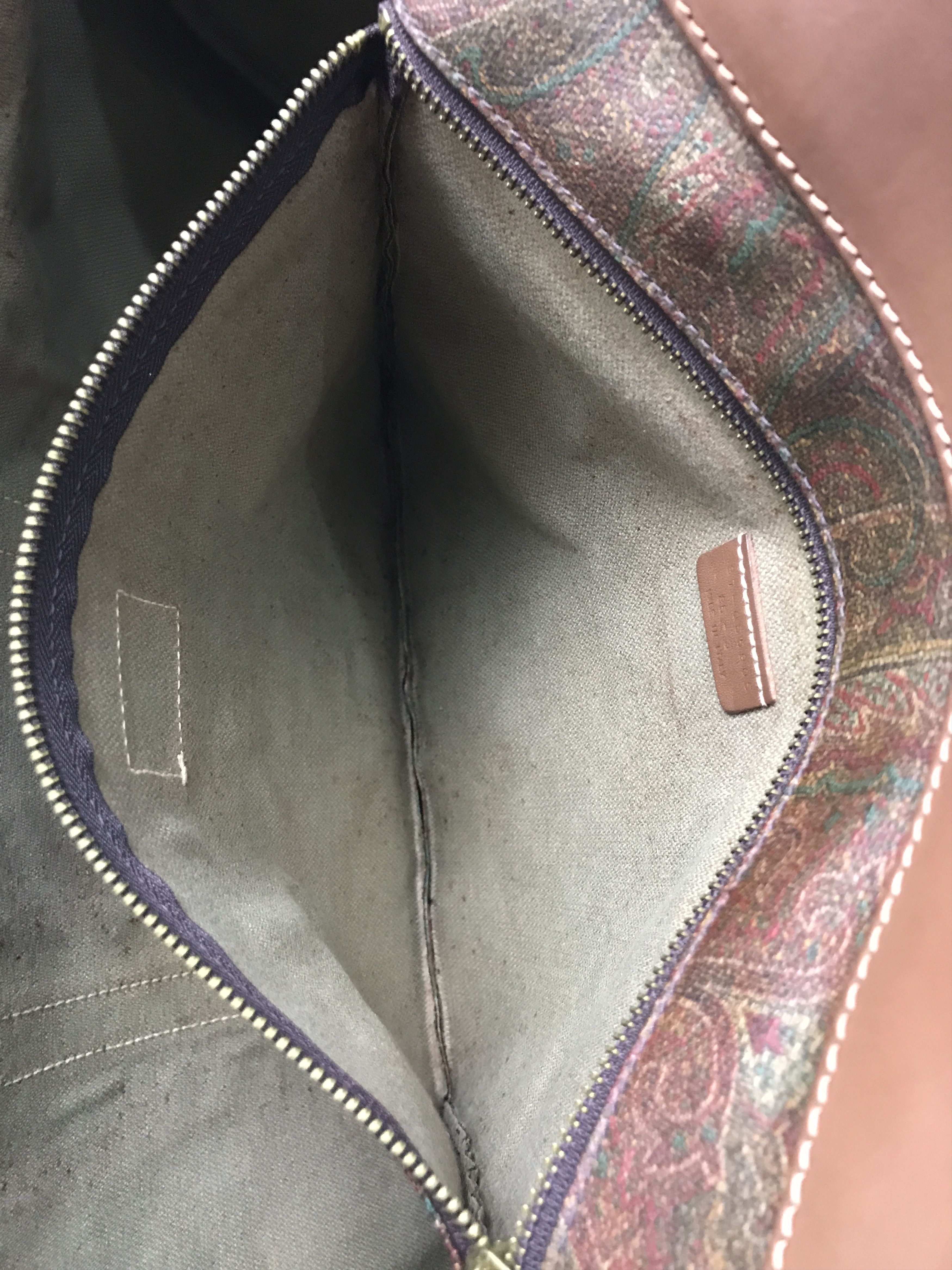 Etro Vintage Etro Paisley Travel Bag With Shoulder Strap Size ONE SIZE - 10 Thumbnail