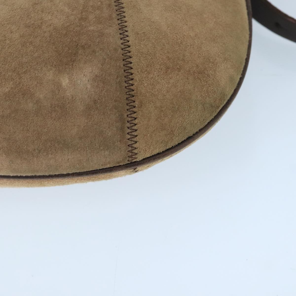 Burberry Burberry Blue Label Shoulder Bag Suede Brown Silver Size ONE SIZE - 15 Thumbnail