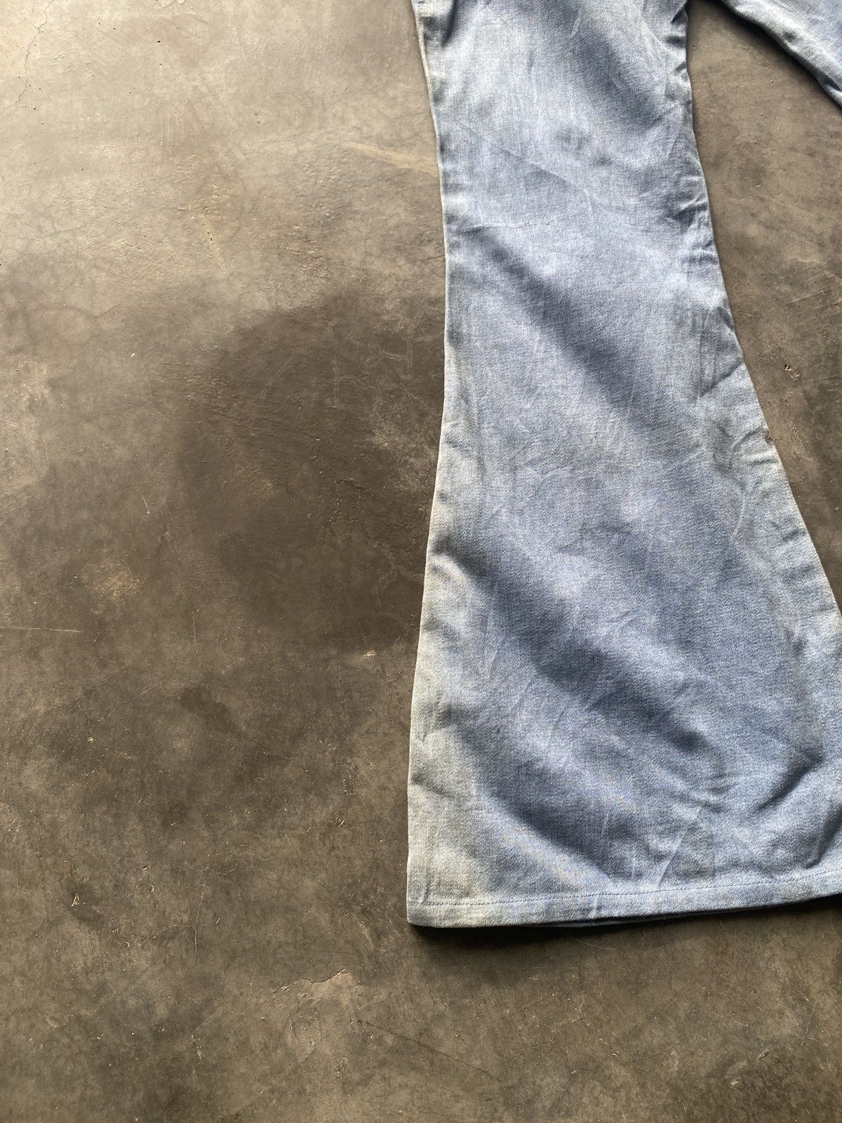 If Six Was Nine × Japanese Brand Vintage blueway flare jeans Size 30" / US 8 / IT 44 - 10 Thumbnail