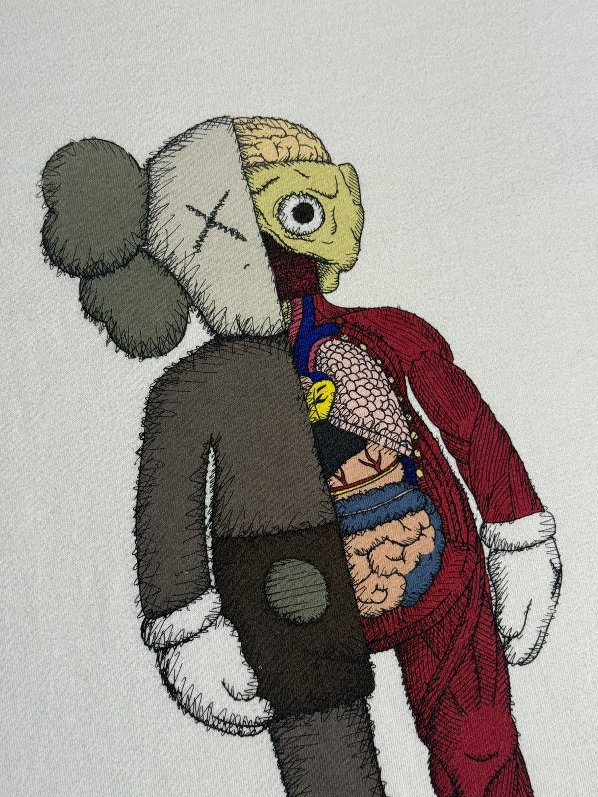 Kaws Kaws Anatomy Tee "White" [L] PREOWNED Size US L / EU 52-54 / 3 - 3 Thumbnail