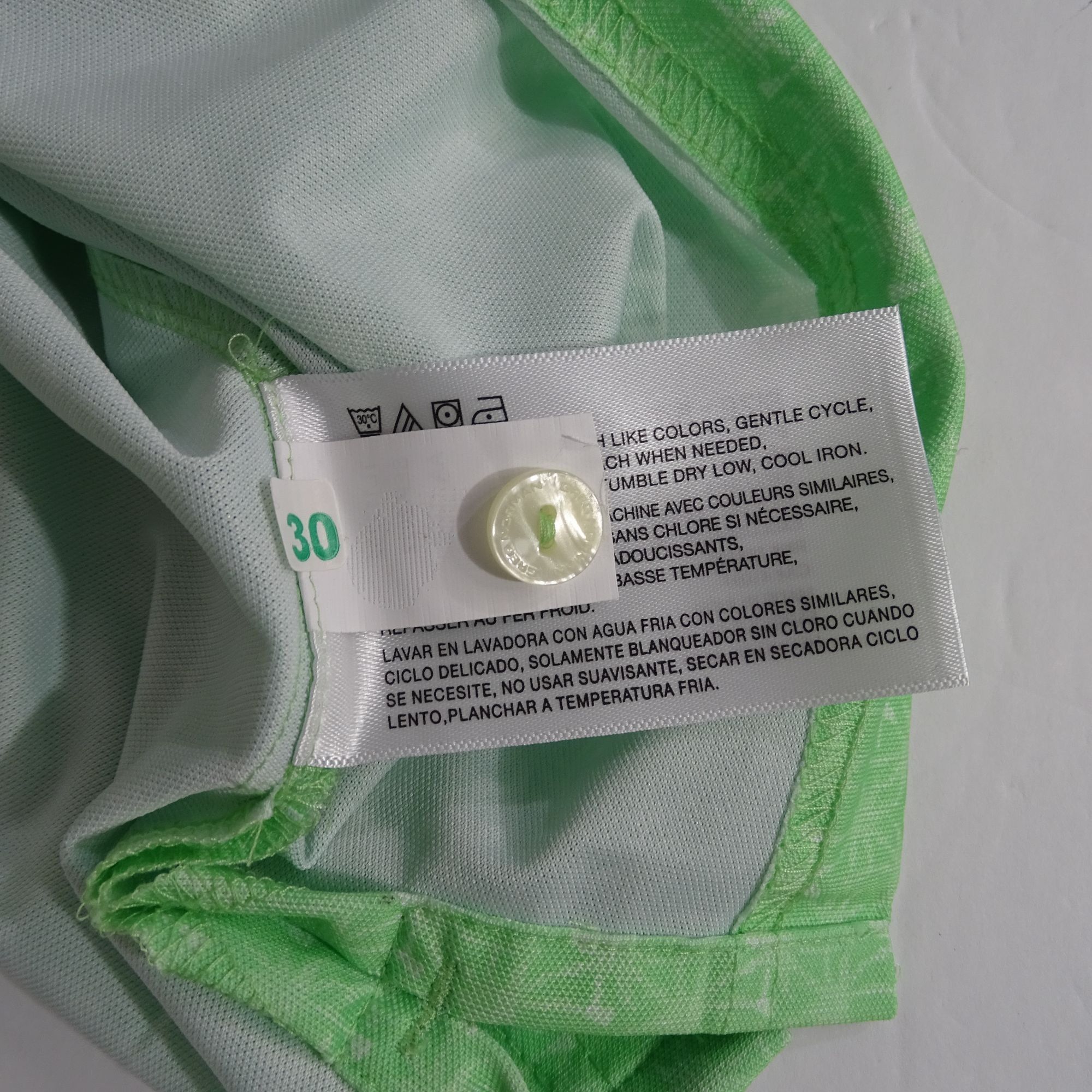 Greg Norman Greg Norman Green Palm Tree Print Golf Polo Shirt Men Size S Size US S / EU 44-46 / 1 - 9 Thumbnail