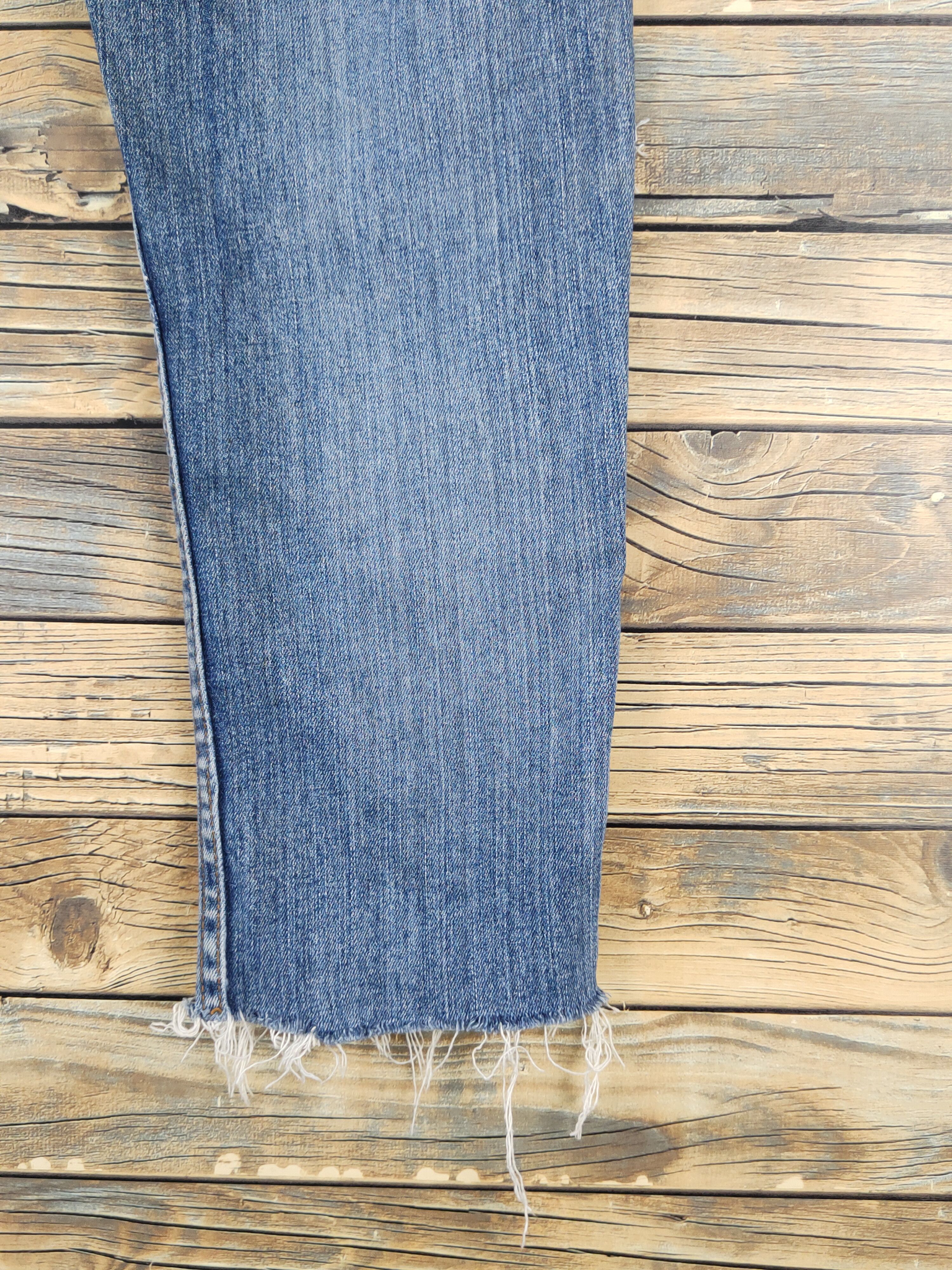 Cheap Monday Cheap Monday Blue Distressed Ripped denim Jeans #W1484 Size US 30 / EU 46 - 12 Thumbnail