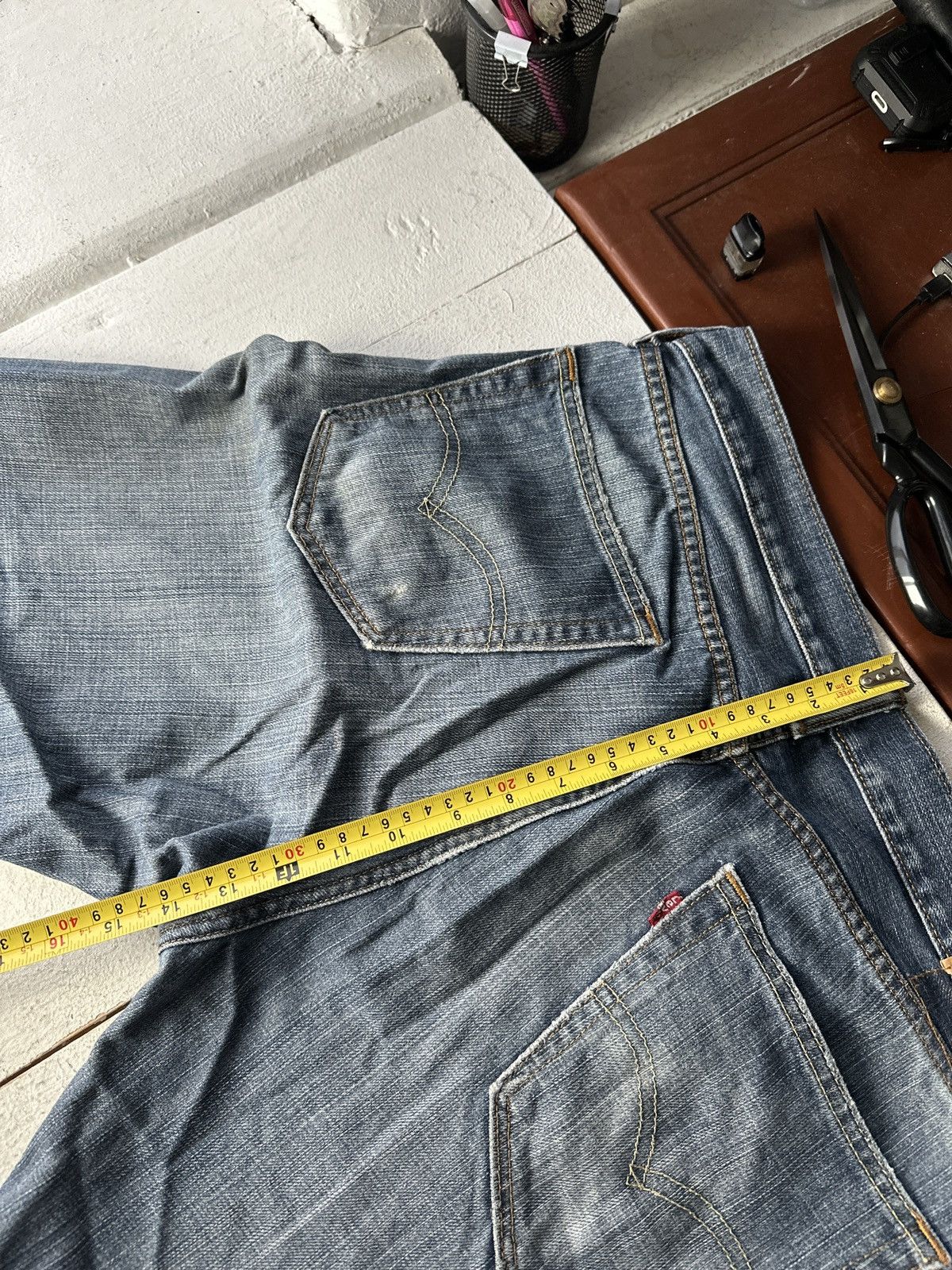 Levi's 🚨Vintage 90s Levis Jeans 00505 Rare Light Wash Denim 505 Size US 34 / EU 50 - 19 Thumbnail