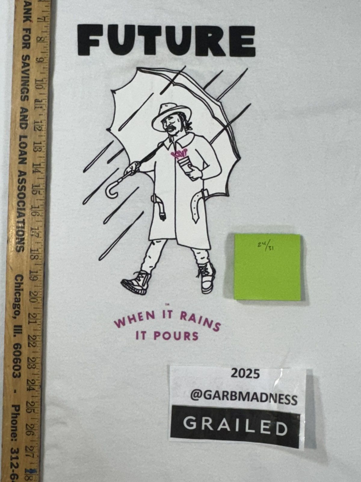 Cactus Plant Flea Market × Future ICONIC PIECE: FUTURE X RSVP GALLERY “When it rains it pours” Size US XL / EU 56 / 4 - 10 Thumbnail