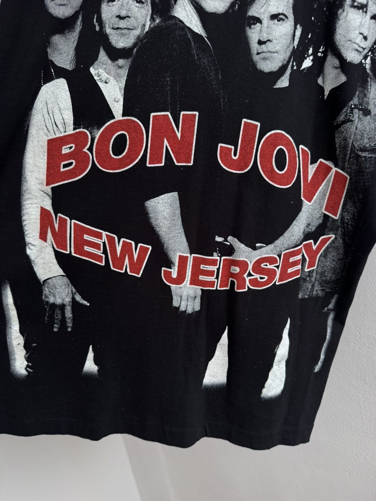 Band Tees Bon Jovi 1999 Vintage 90s Overprinted T Shirt Tee Band Tees Size US XL / EU 56 / 4 - 14 Thumbnail