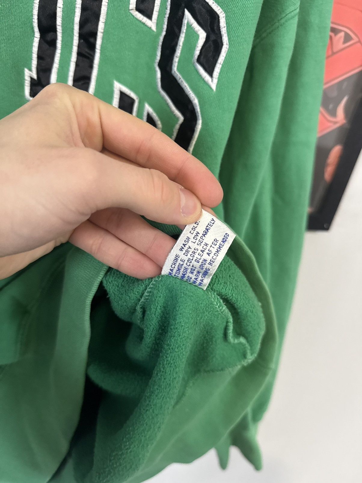 NBA Vintage 90s Boston Celtics Starter Sweatshirt Size US L / EU 52-54 / 3 - 6 Thumbnail