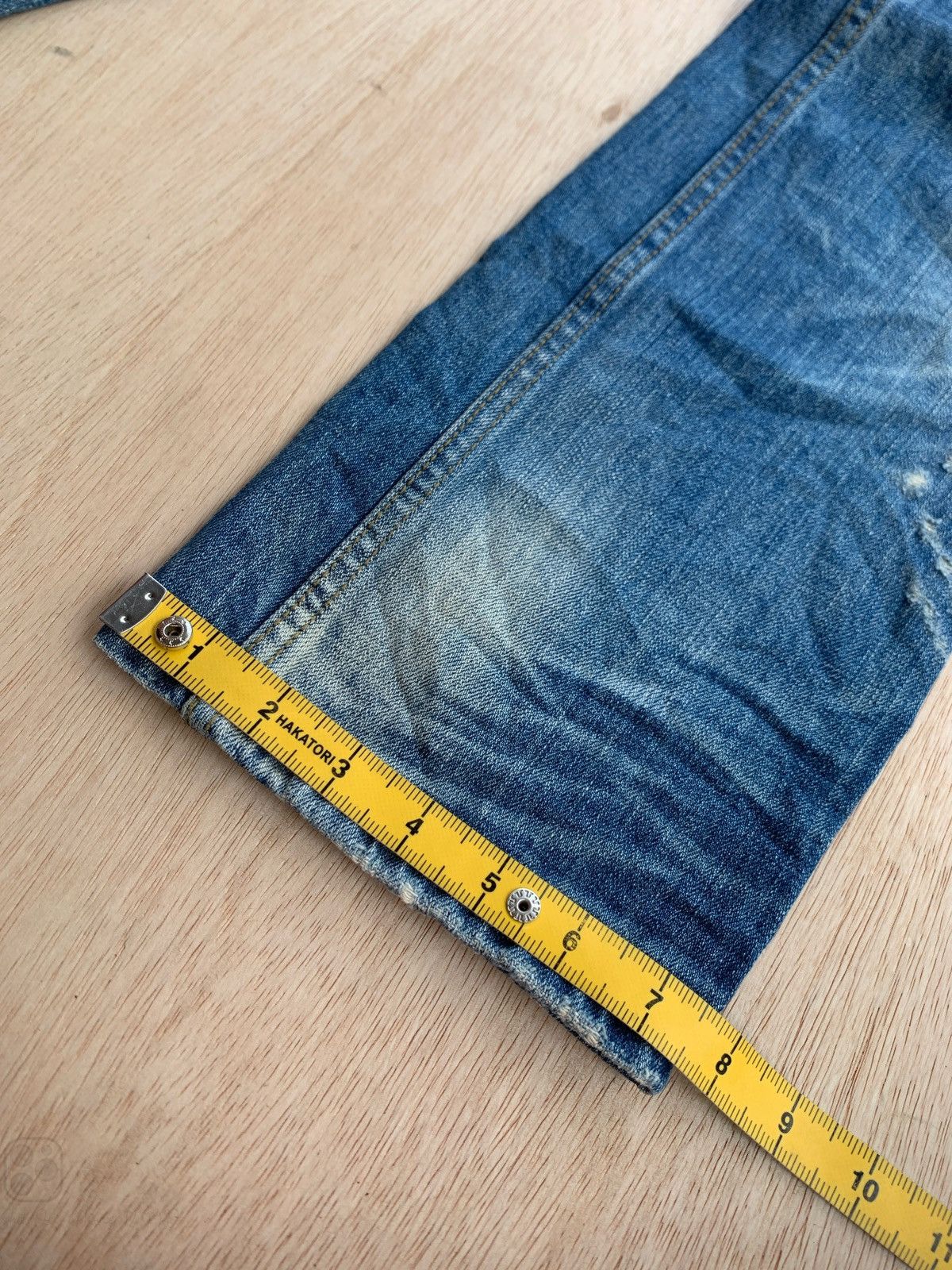 If Six Was Nine × Japanese Brand Distressed Denim Brush Hotchkiss Ifsixwasnine style Jeans Size US 30 / EU 46 - 11 Thumbnail