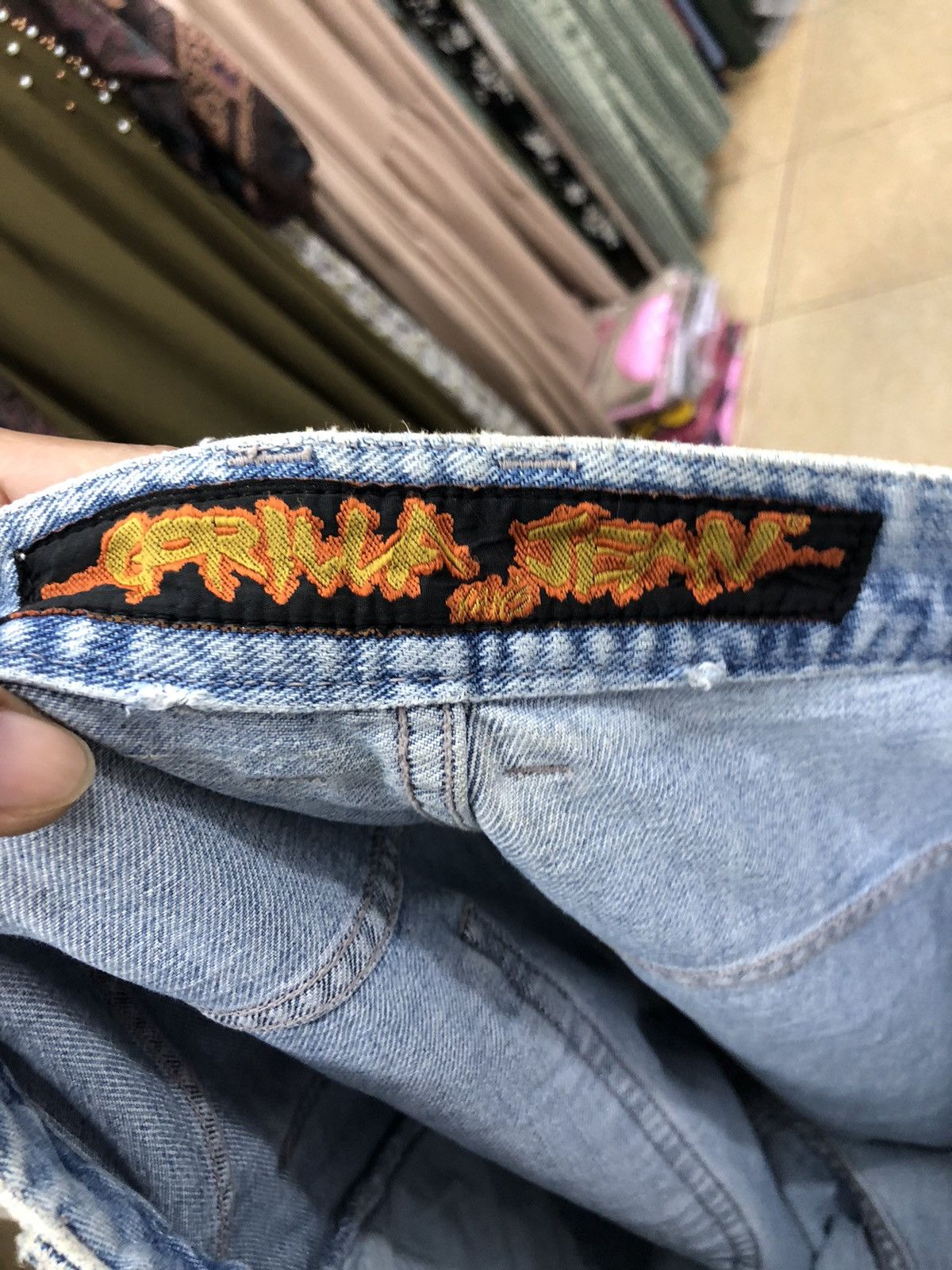 Vintage Y2K baggy Jorts Gorilla Jean Size US 35 - 9 Thumbnail