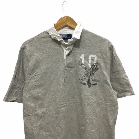 Polo Ralph Lauren POLO Ralph Lauren Collar Tee Shirt Top Athletic Apparel Size US M / EU 48-50 / 2 - 2 Thumbnail