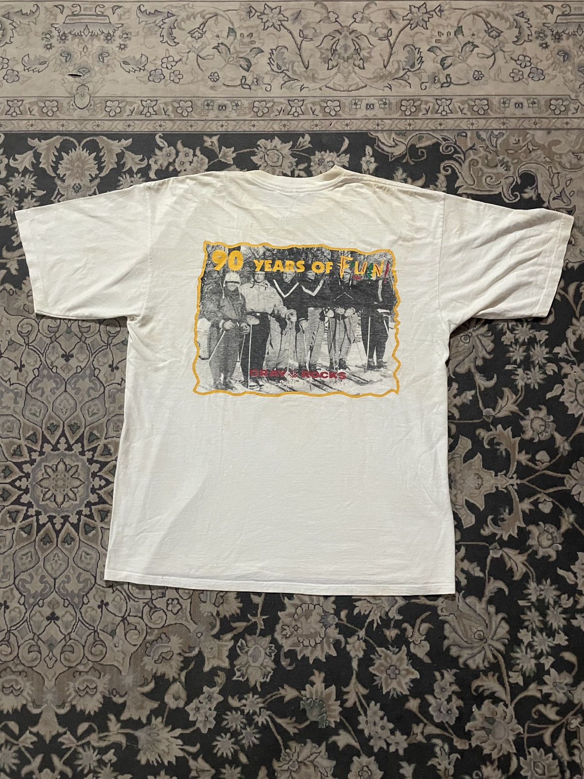 Vintage VINTAGE 1995 GRAY AND ROCK Size US XL / EU 56 / 4 - 1 Thumbnail