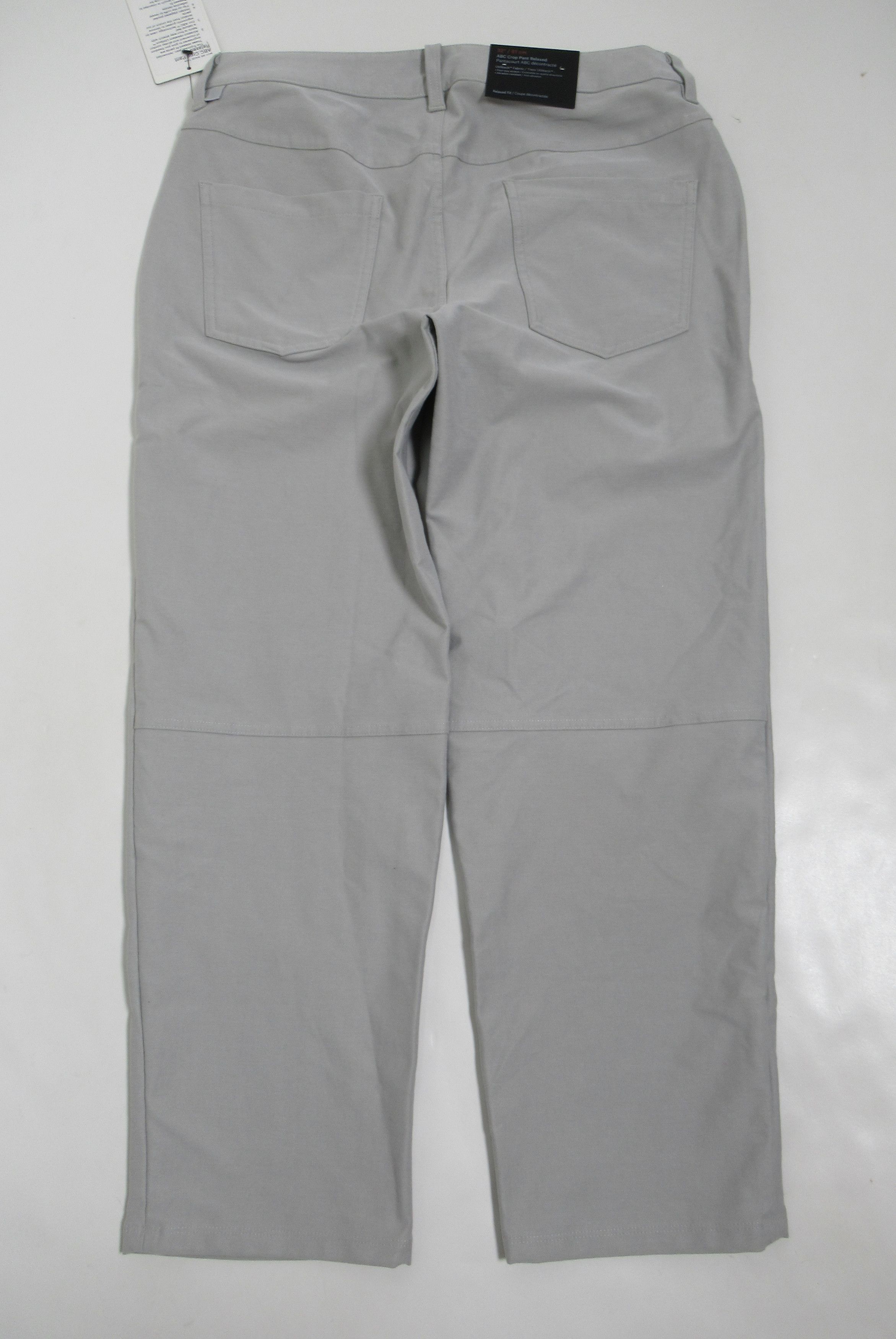 Lululemon Lululemon ABC Relaxed-Fit Cropped Pant *Utilitech Seal Grey Size US 32 / EU 48 - 4 Thumbnail